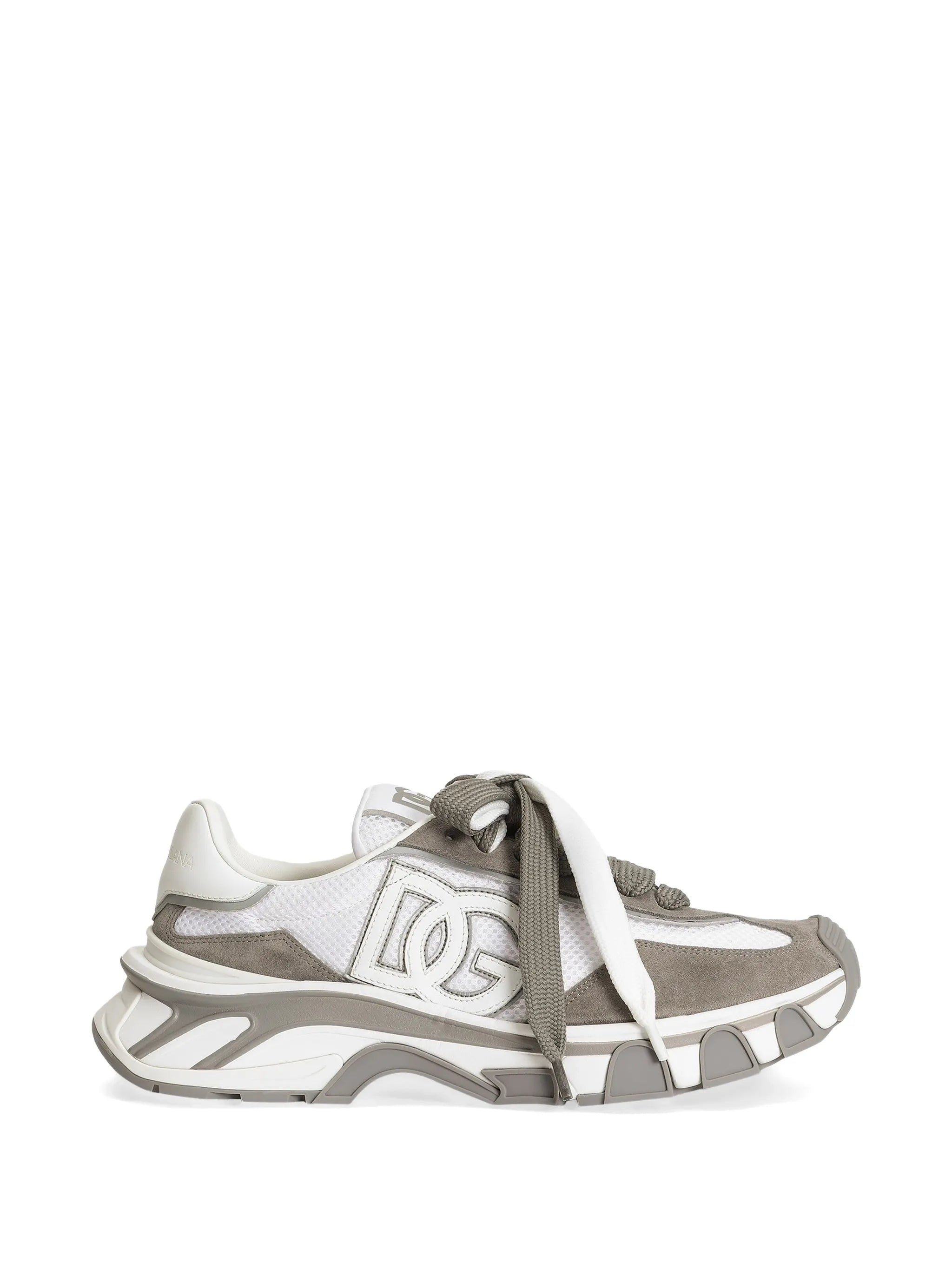 DG Country Road nylon and calfskin sneakers