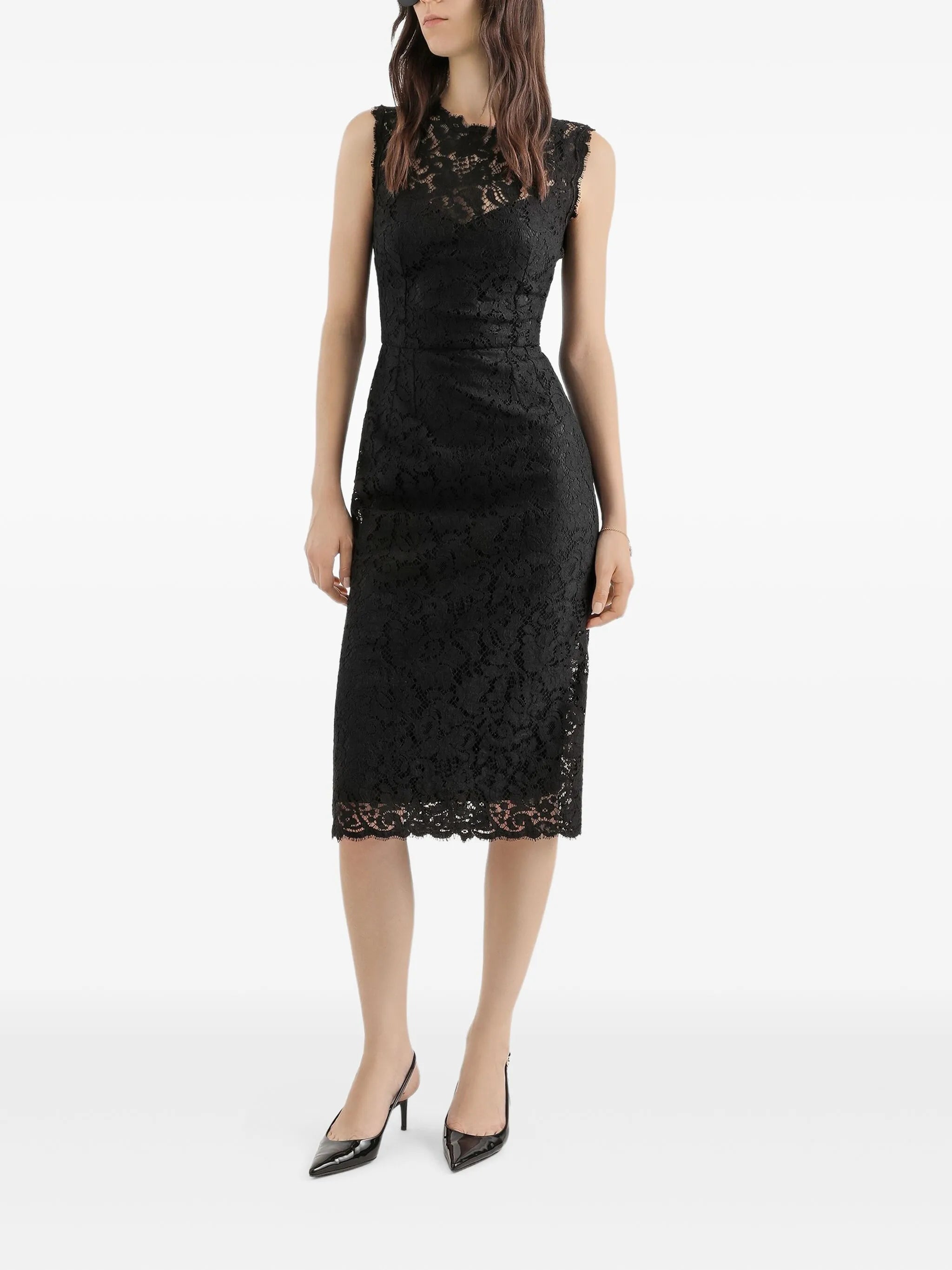 cordonetto lace dress