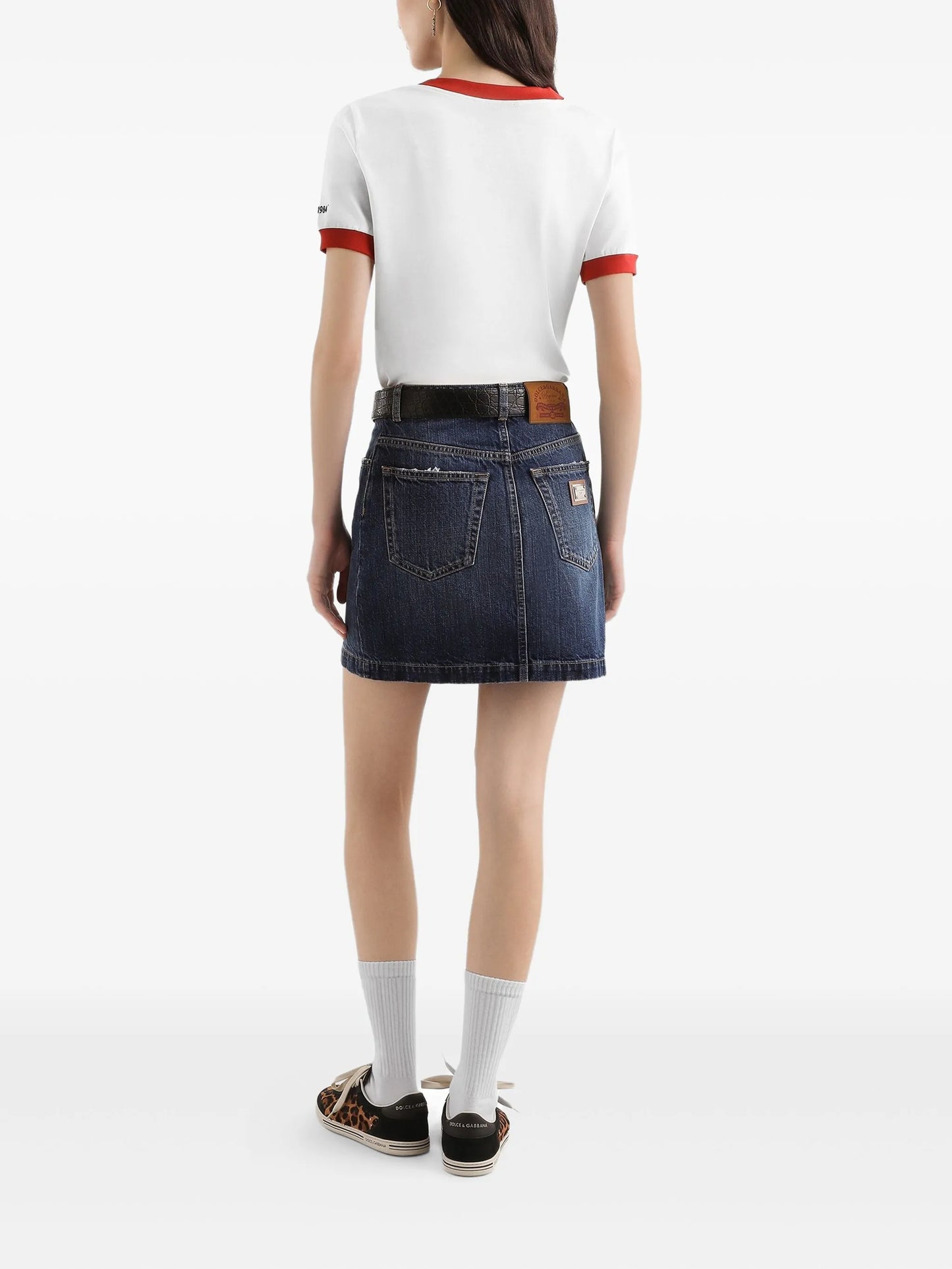 logo-print cotton T-shirt