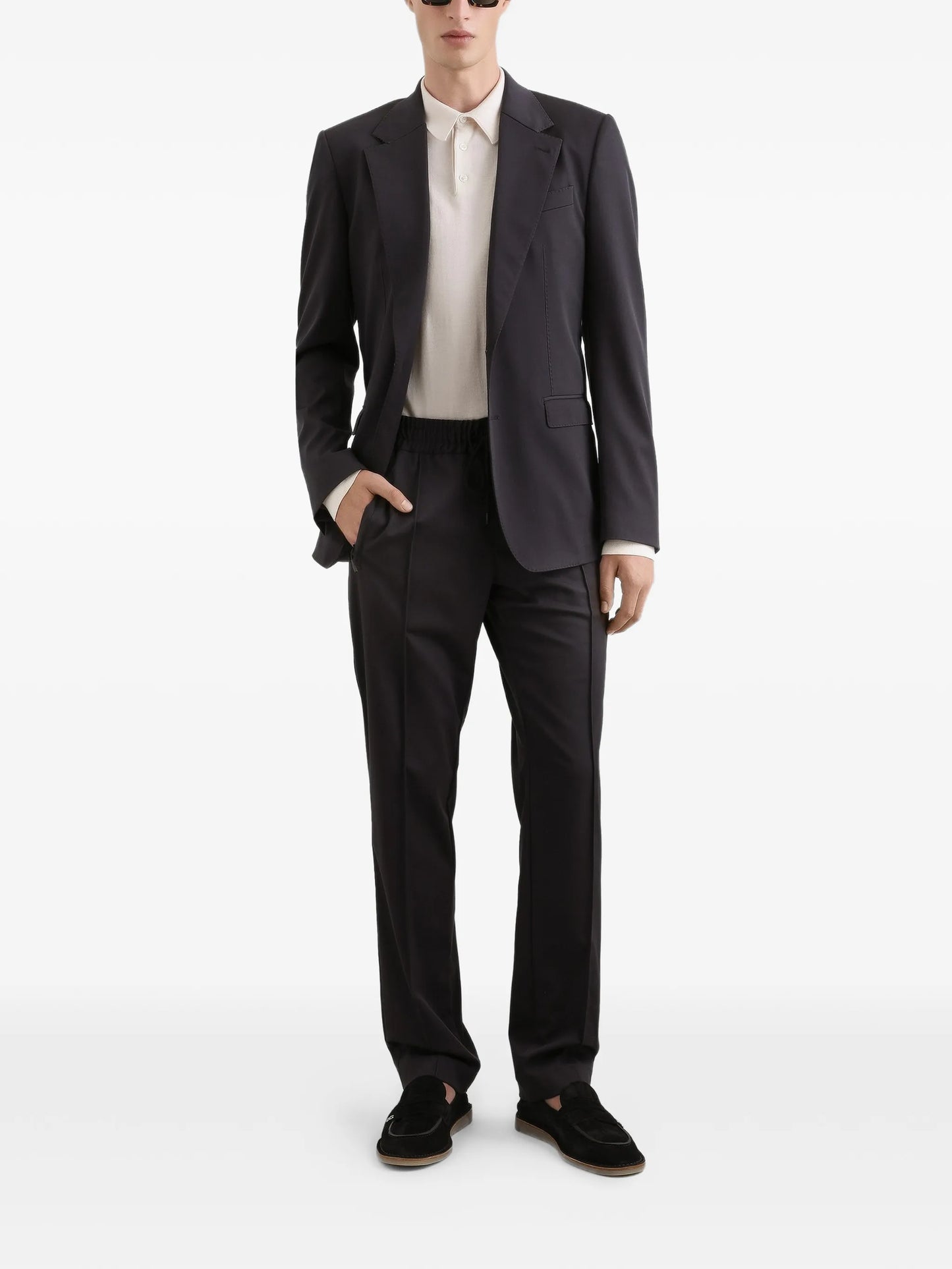 single-breasted blazer