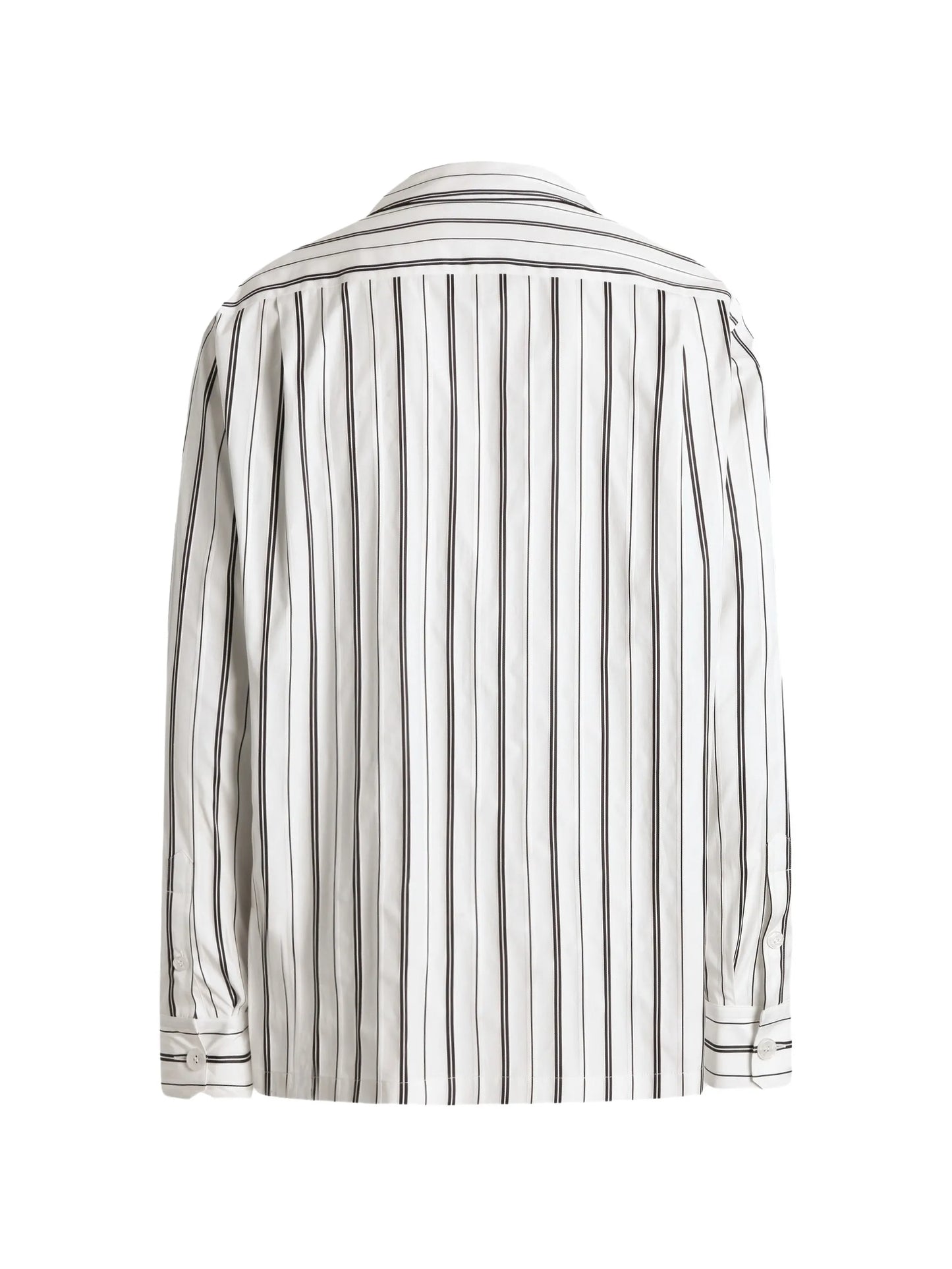 striped pocket shirt