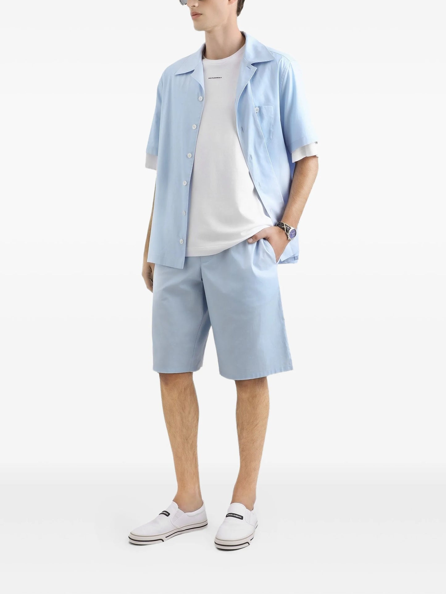 logo-lettering T-shirt