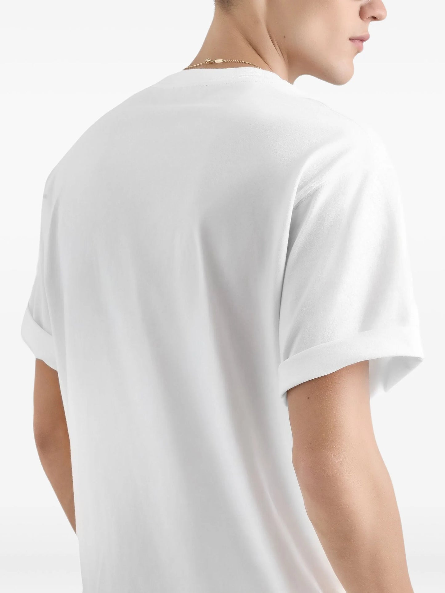 logo-graphic cotton T-shirt