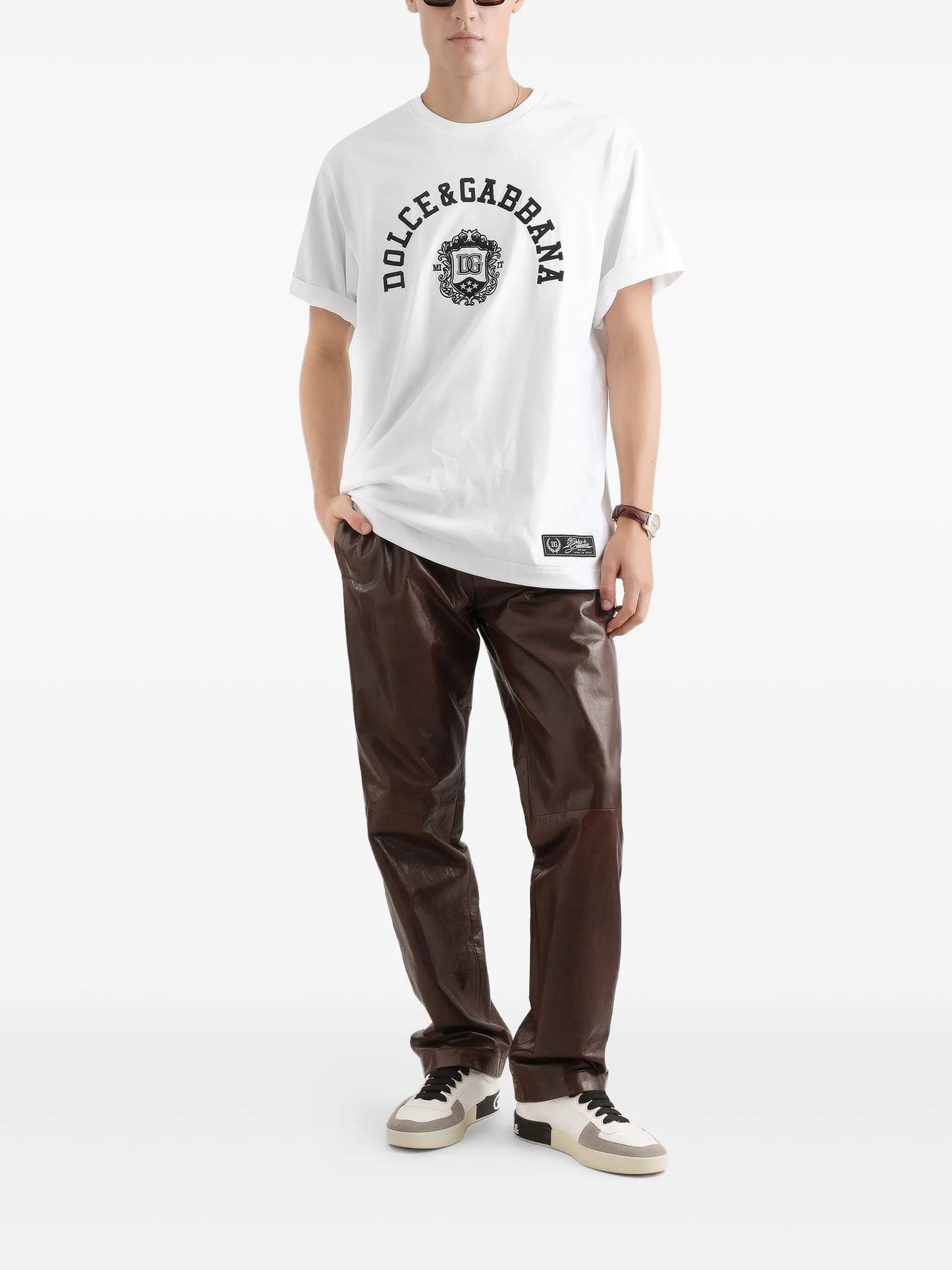 logo graphic cotton t-shirt