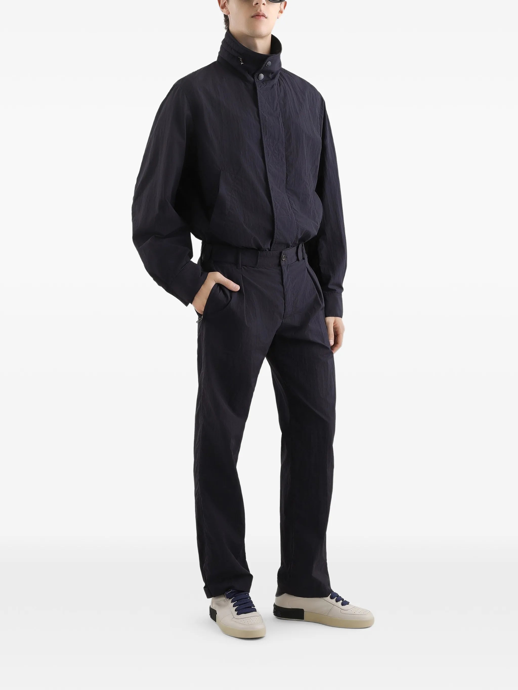 single-breasted coat