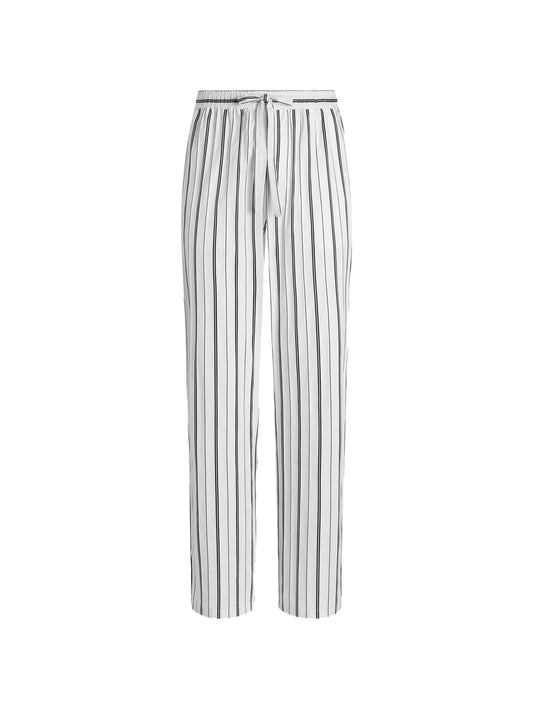 Striped Fabric Trousers