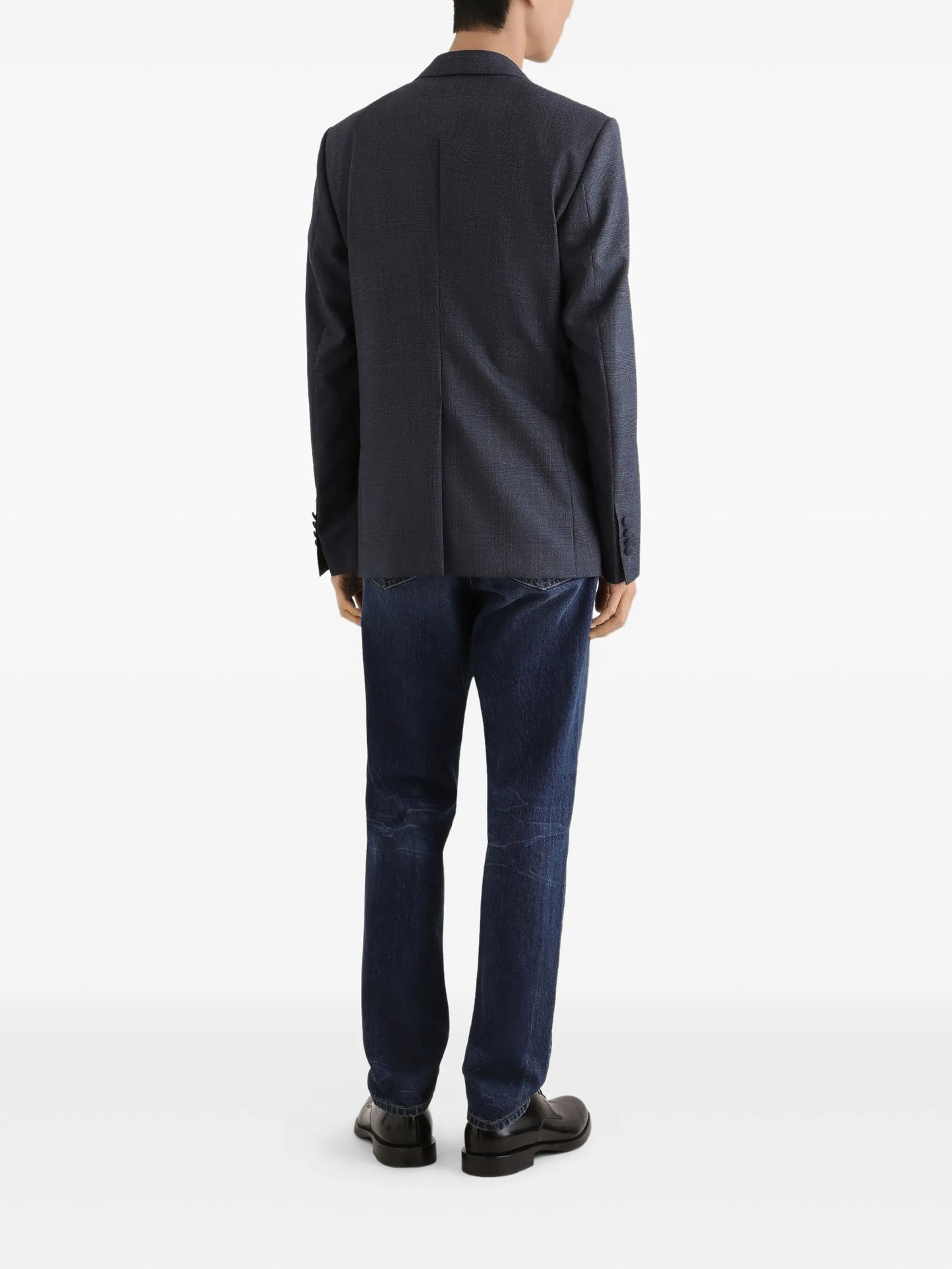 button-fastening jeans