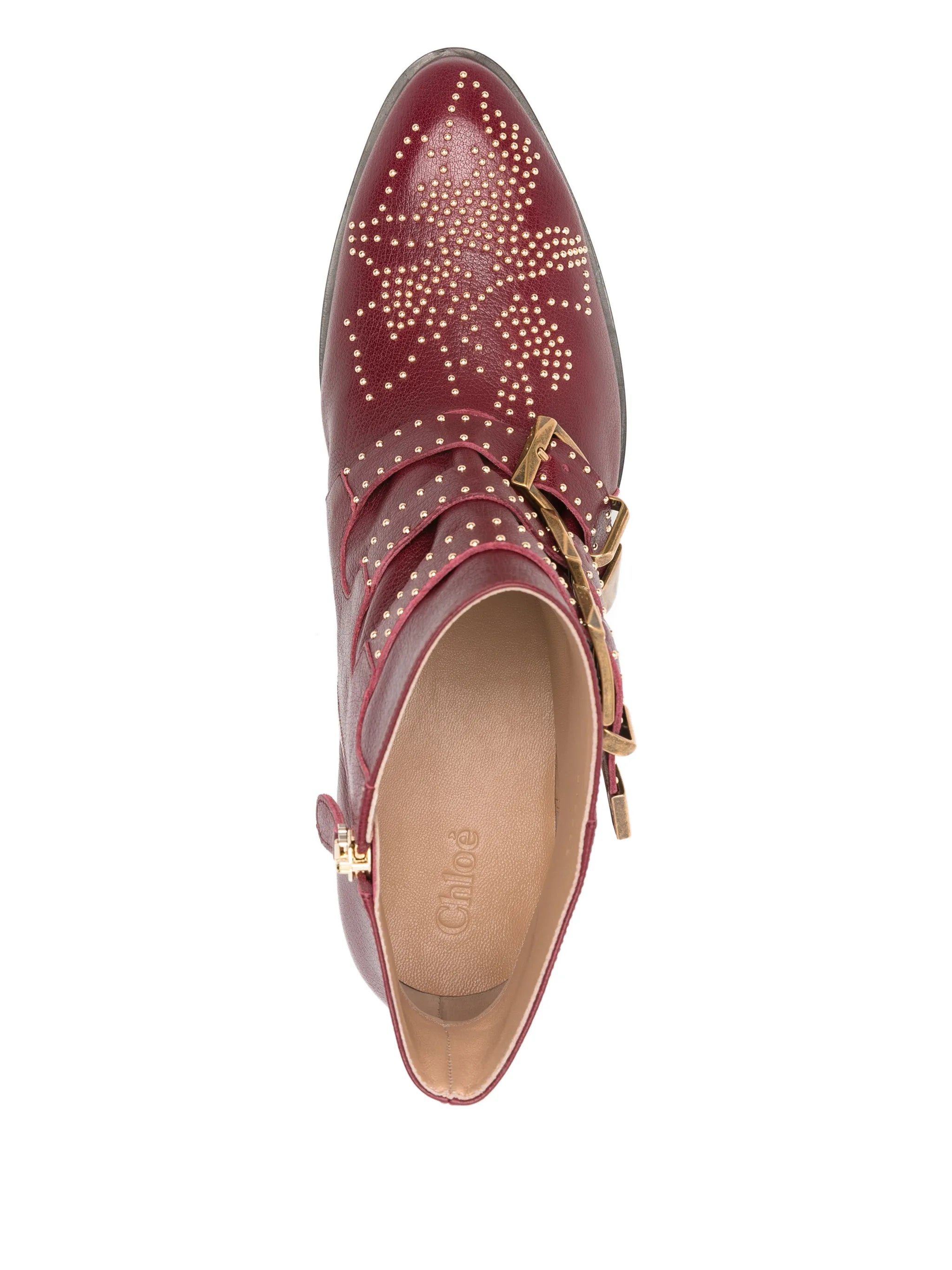 Susan studded-embellished boots