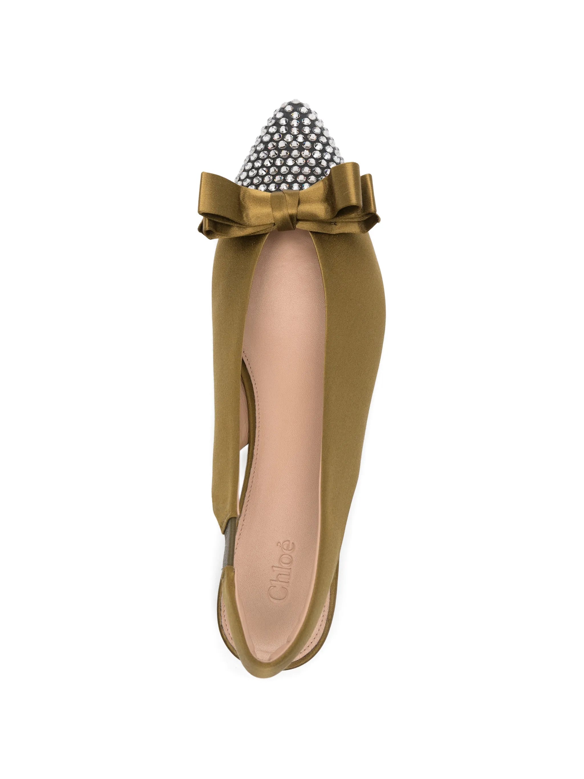 Alba bow-detail pointed-toe pumps