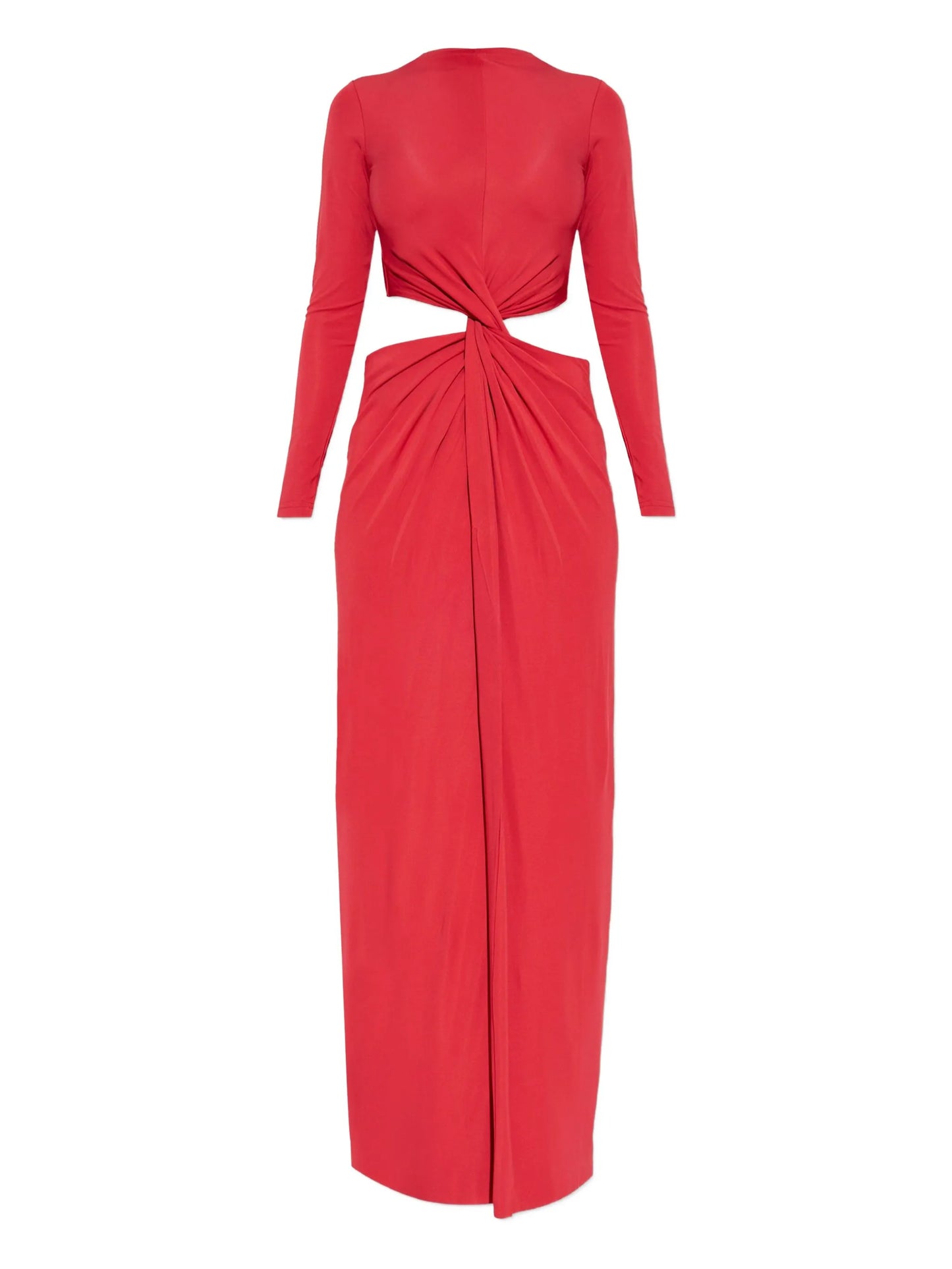 Keri cut-out twisted maxi dress