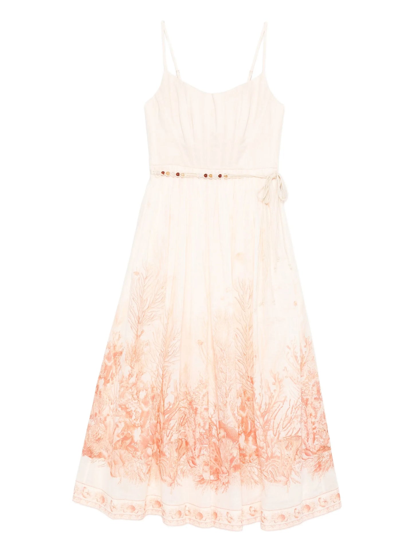 The Wanderlust print midi dress