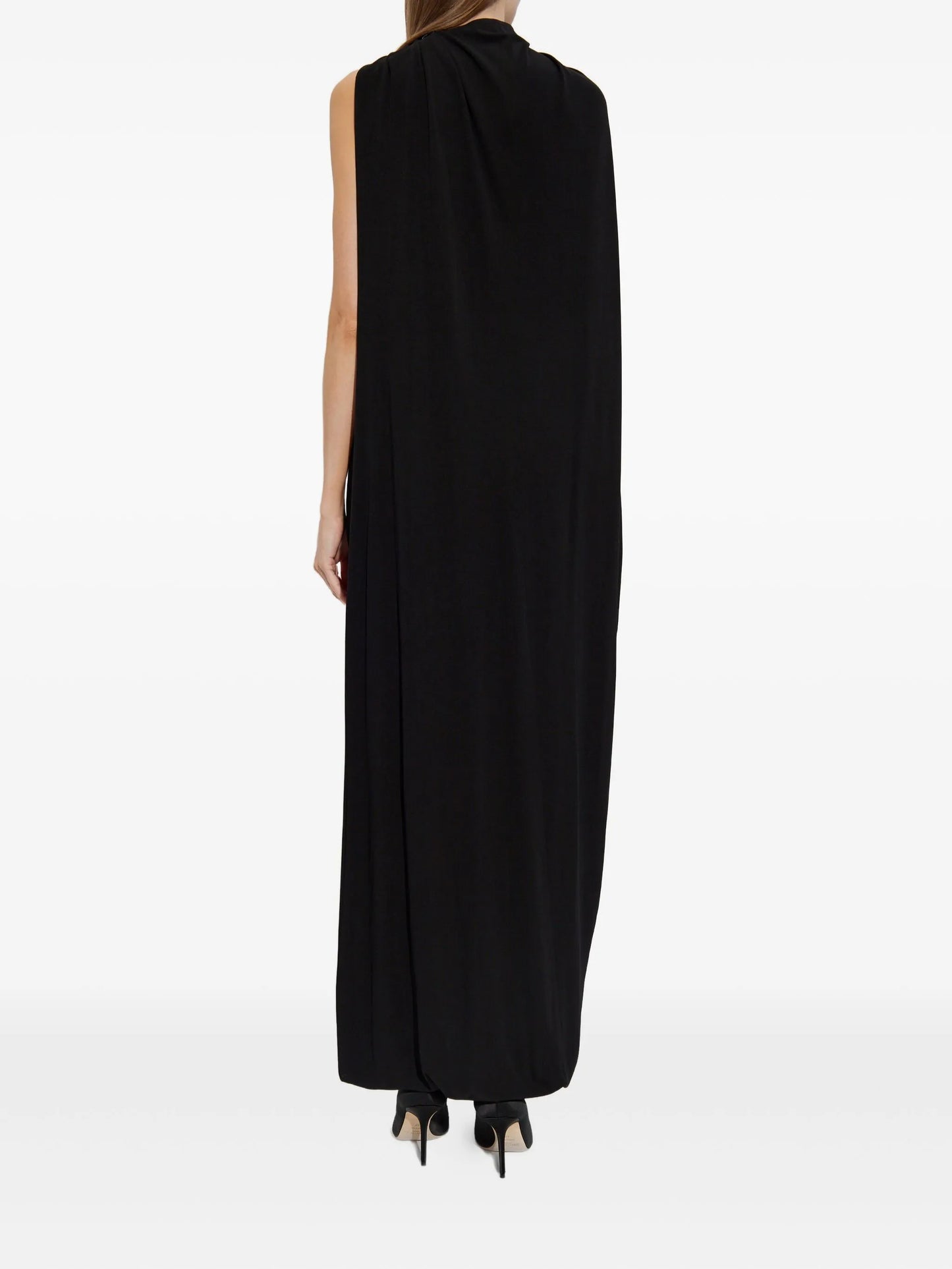 cape maxi dress