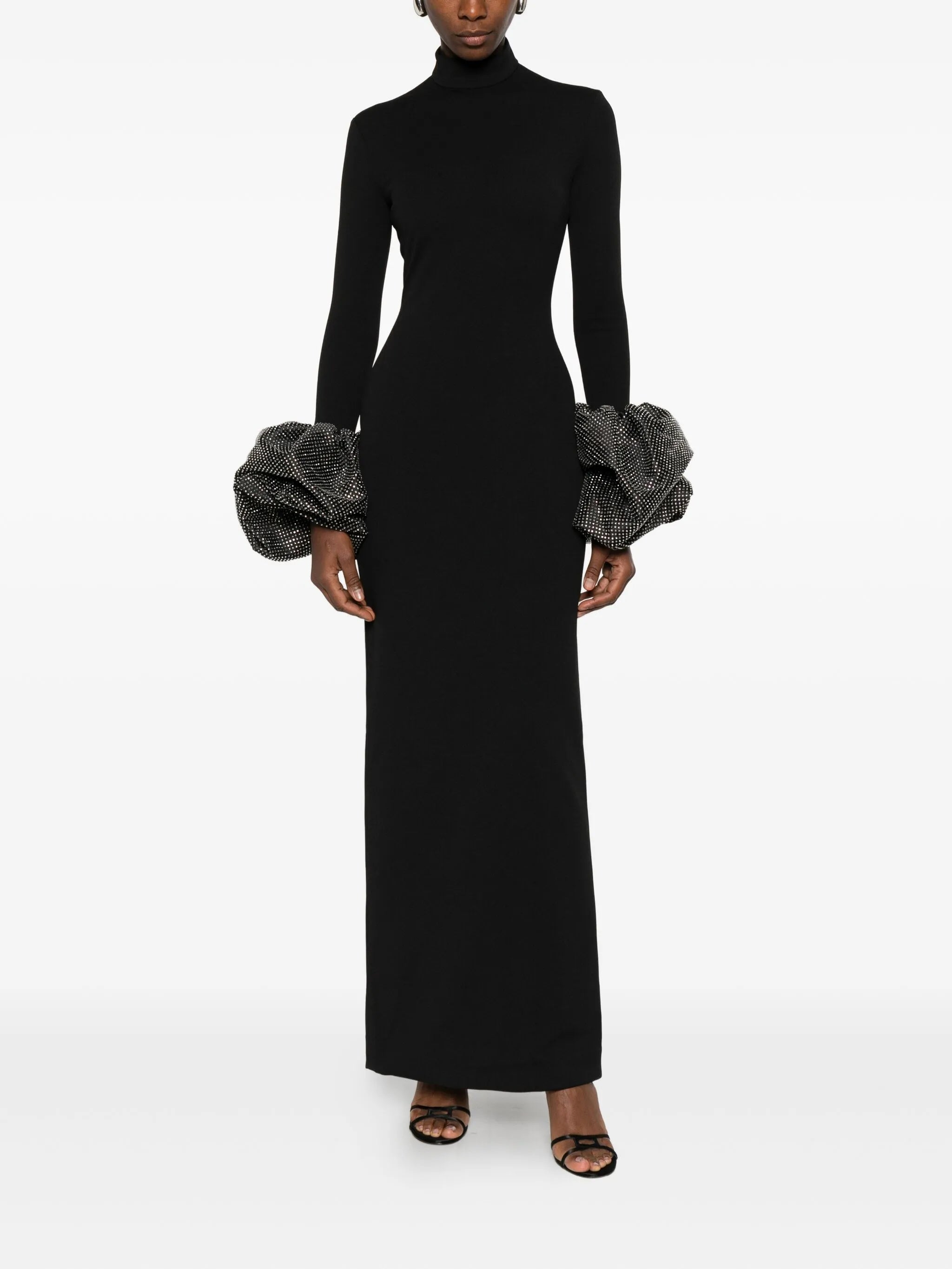 Viviana high-neck maxi dress