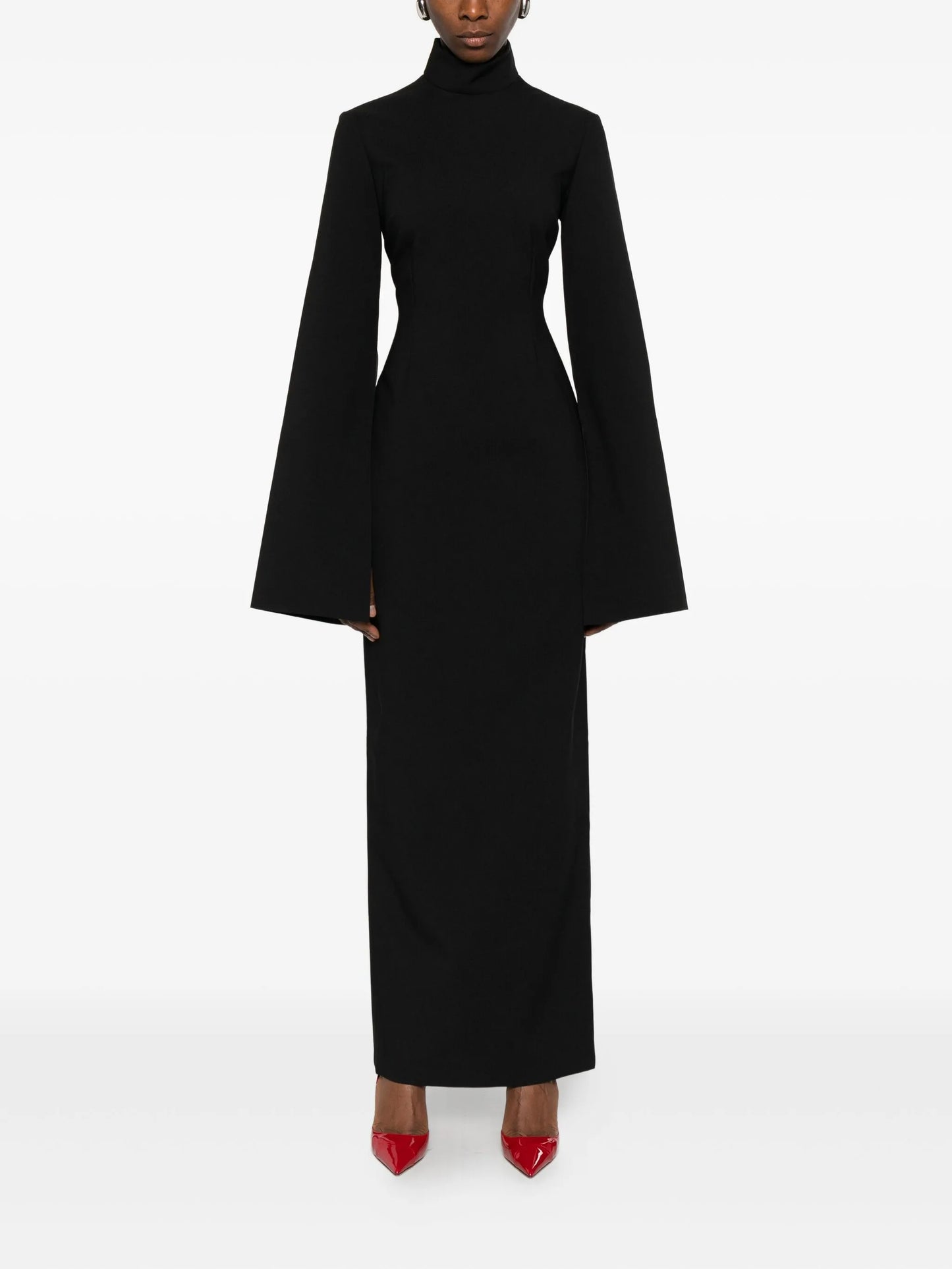 Josefine long-sleeve maxi dress