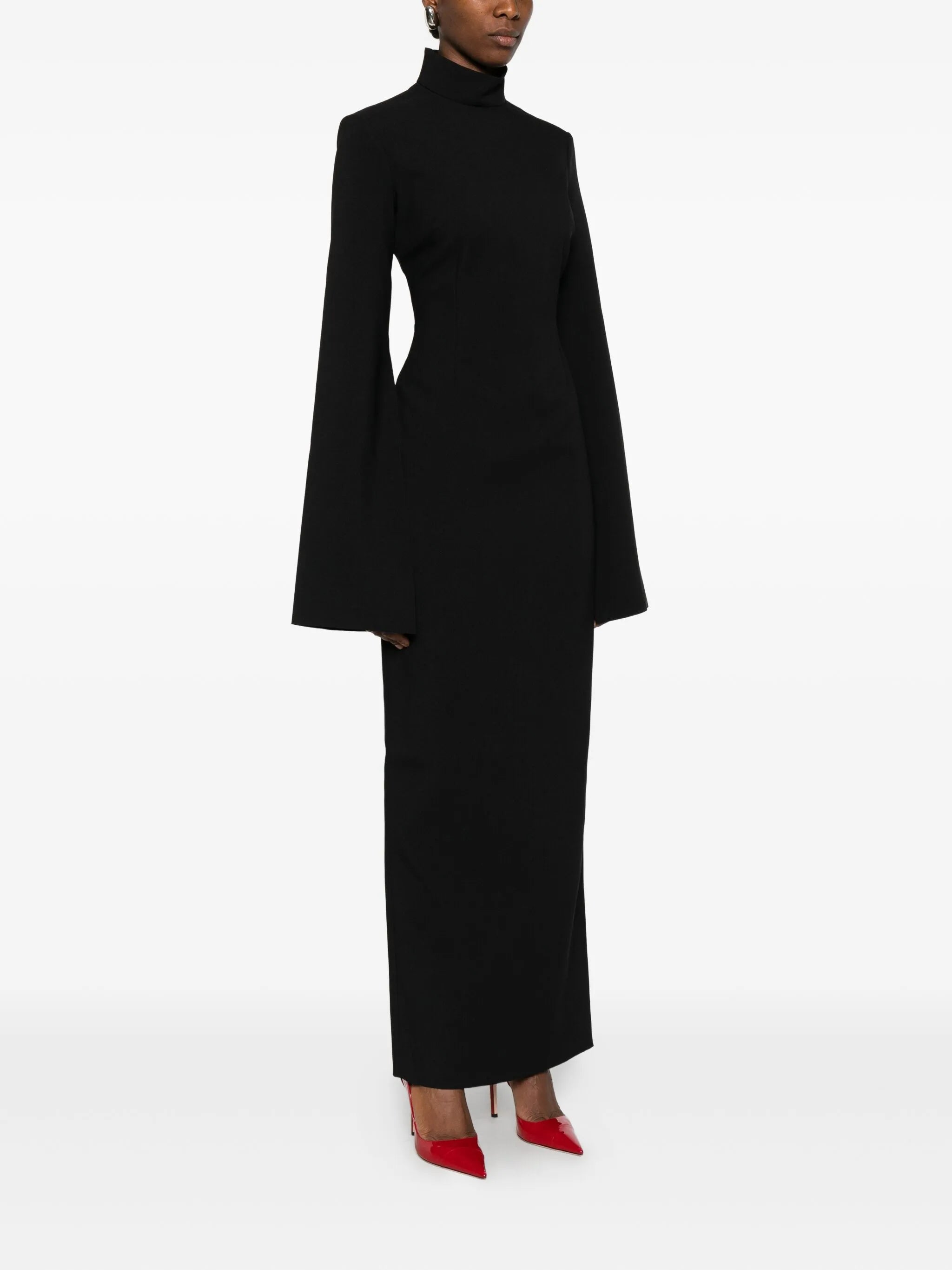 Josefine long-sleeve maxi dress