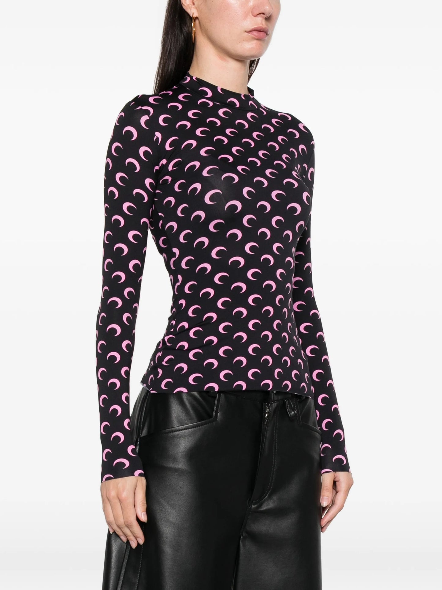 Moon-print top