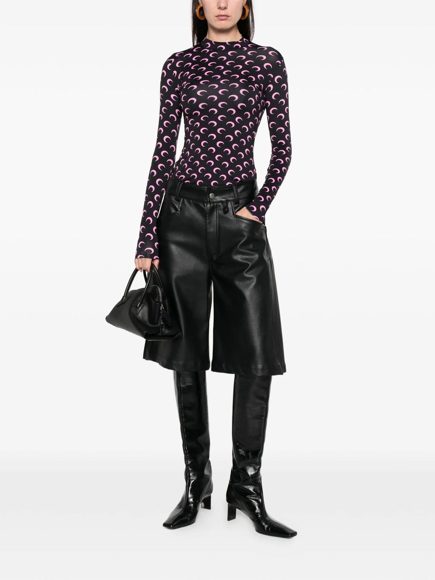 Moon-print top