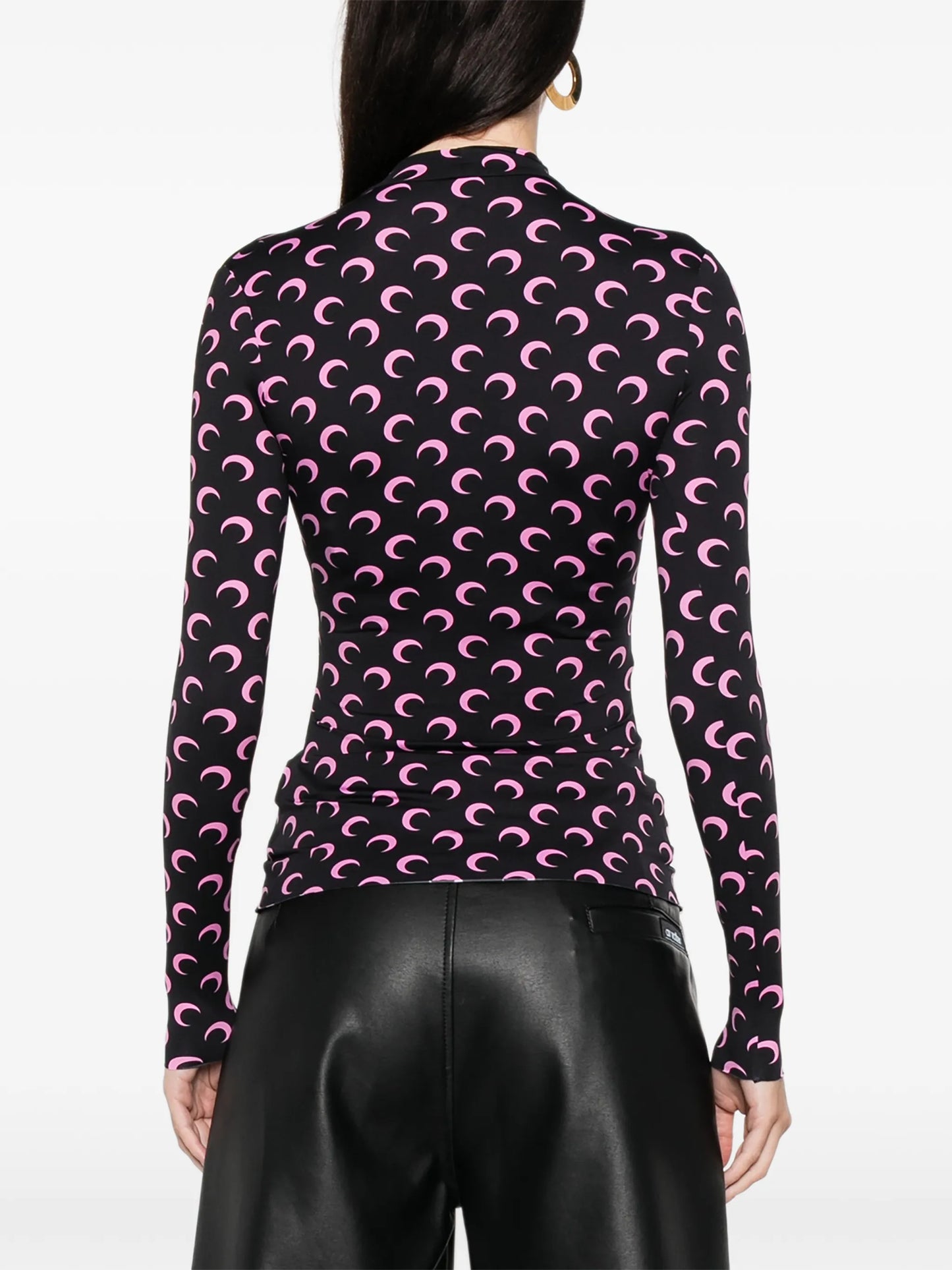 Moon-print top