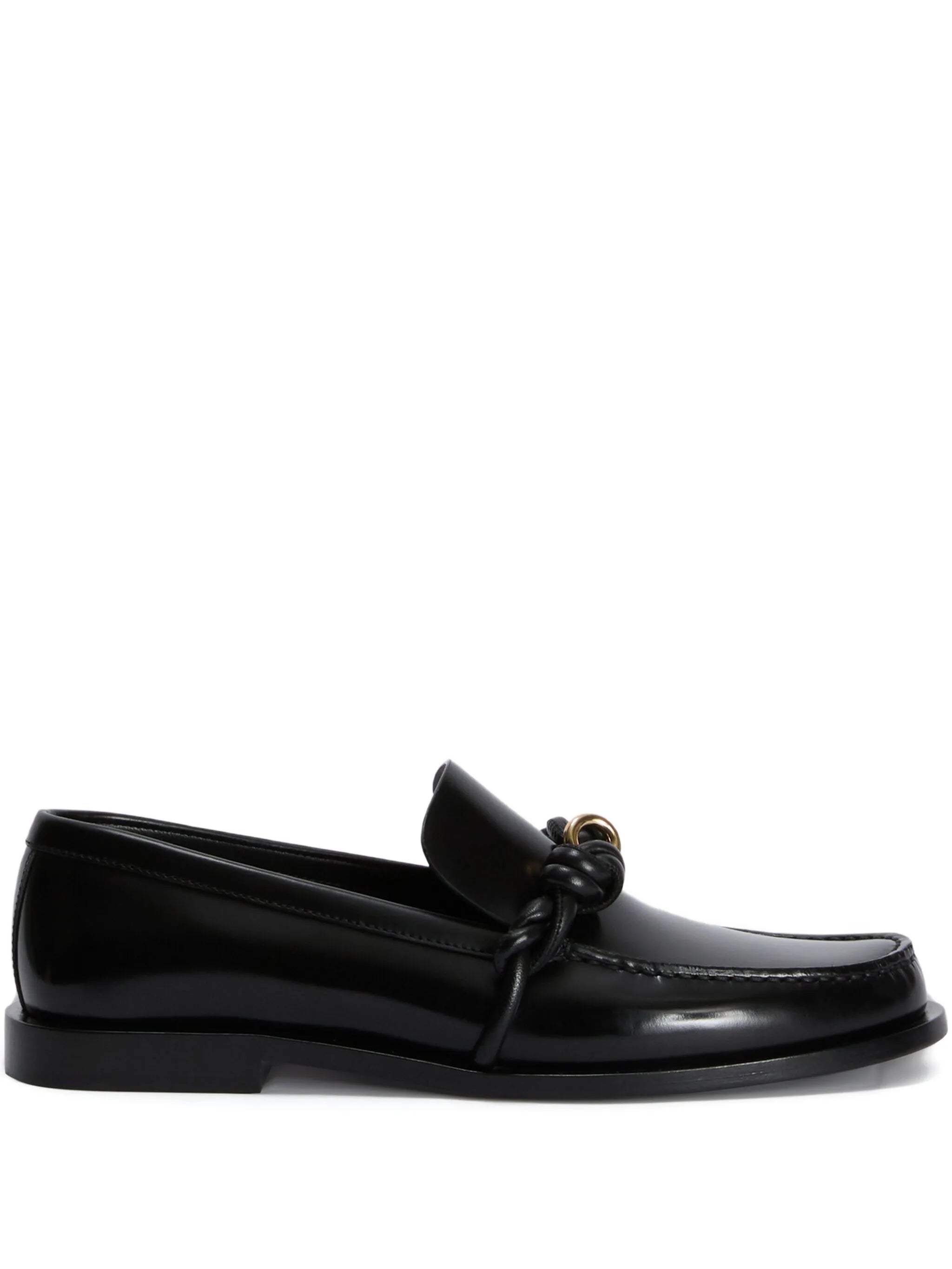Tangle knotted loafers
