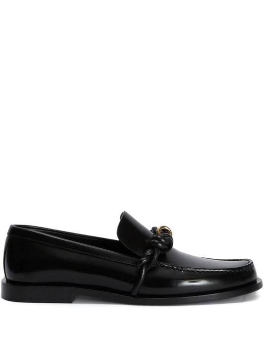 Tangle knotted loafers