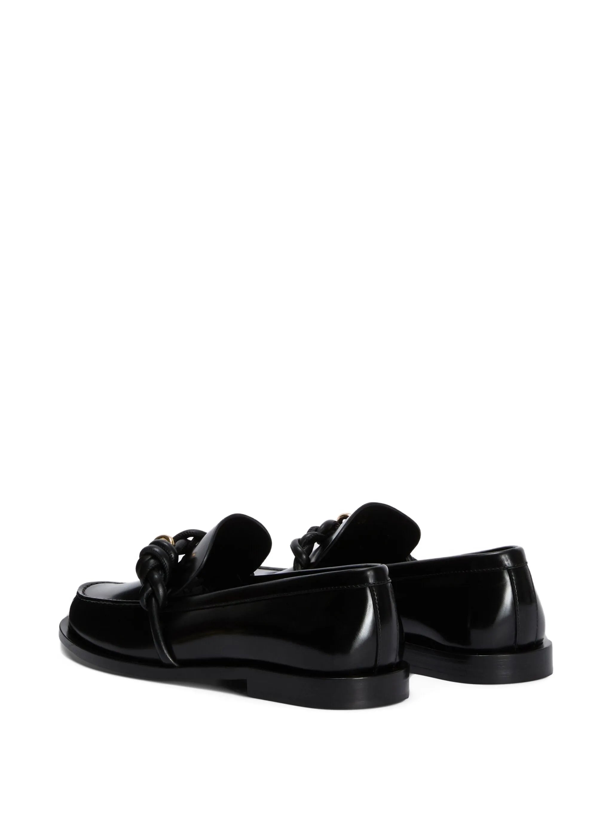 Tangle knotted loafers