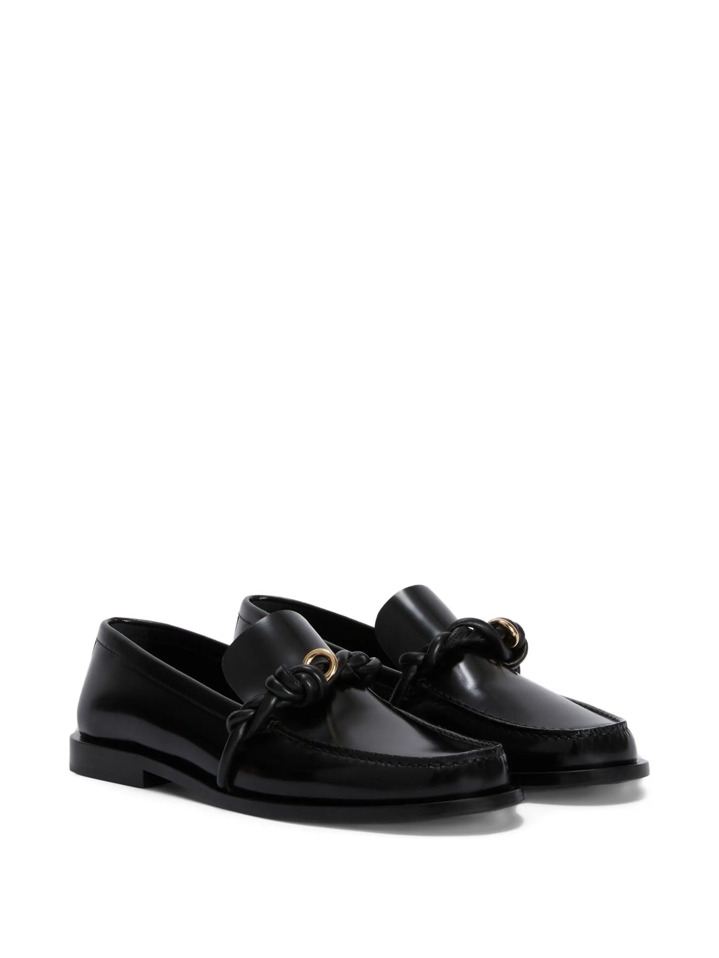 Tangle knotted loafers