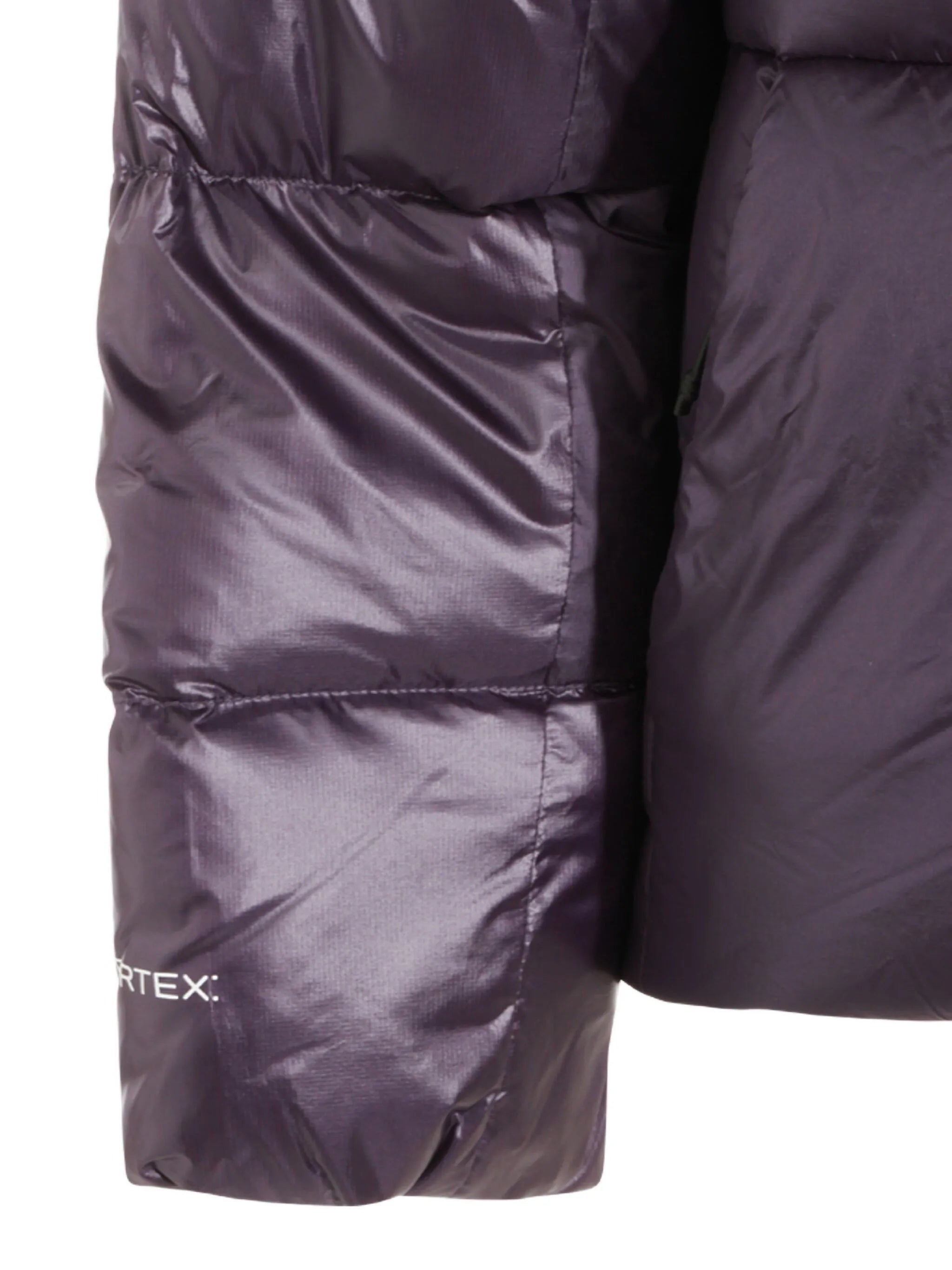 logo-print padded jacket