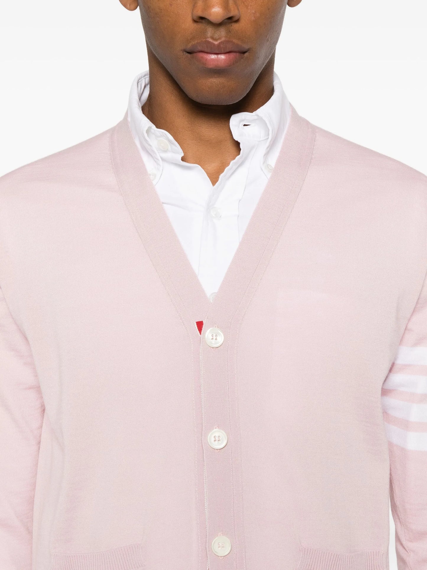 merino wool 4-Bar cardigan