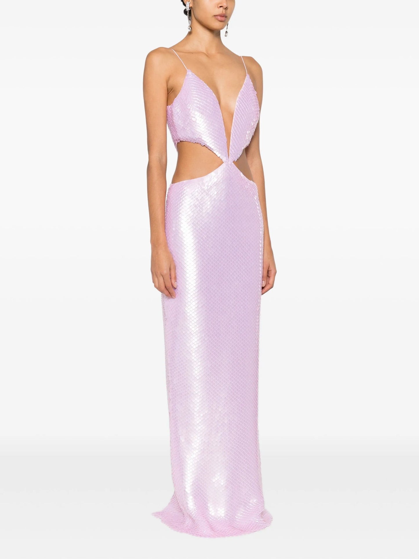 beaded maxi dress