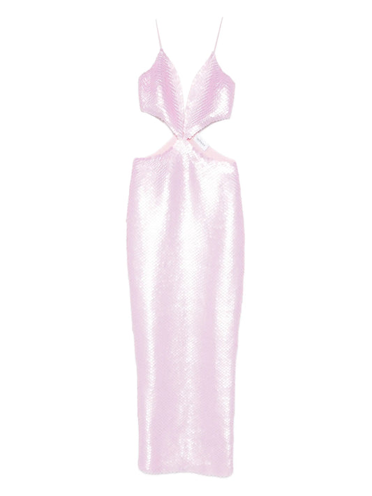 beaded maxi dress