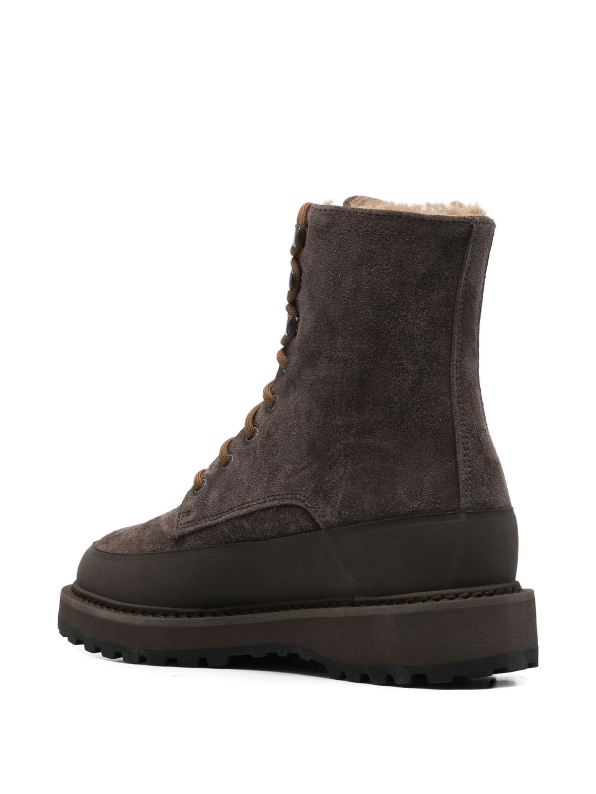 35mm Dolomite lace-up shearling boots