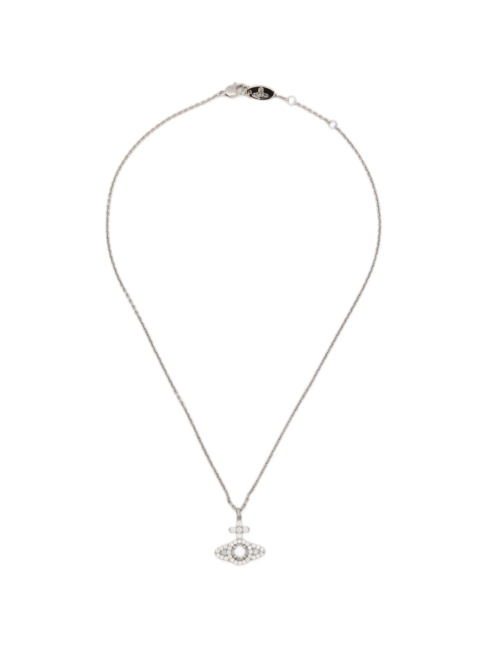 Olympia orb-pendant necklace