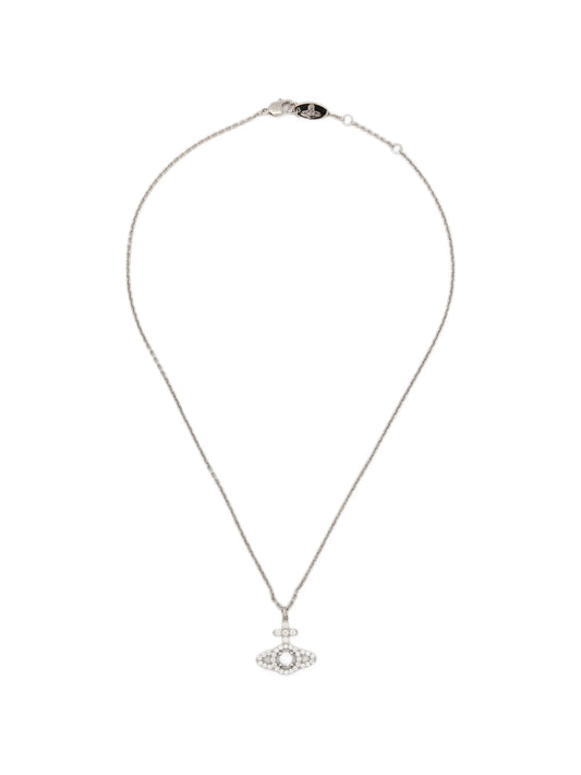 Olympia orb-pendant necklace