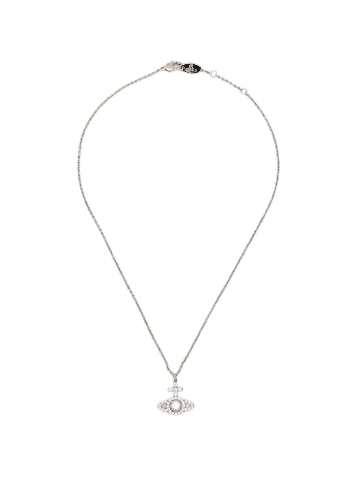 Olympia orb-pendant necklace