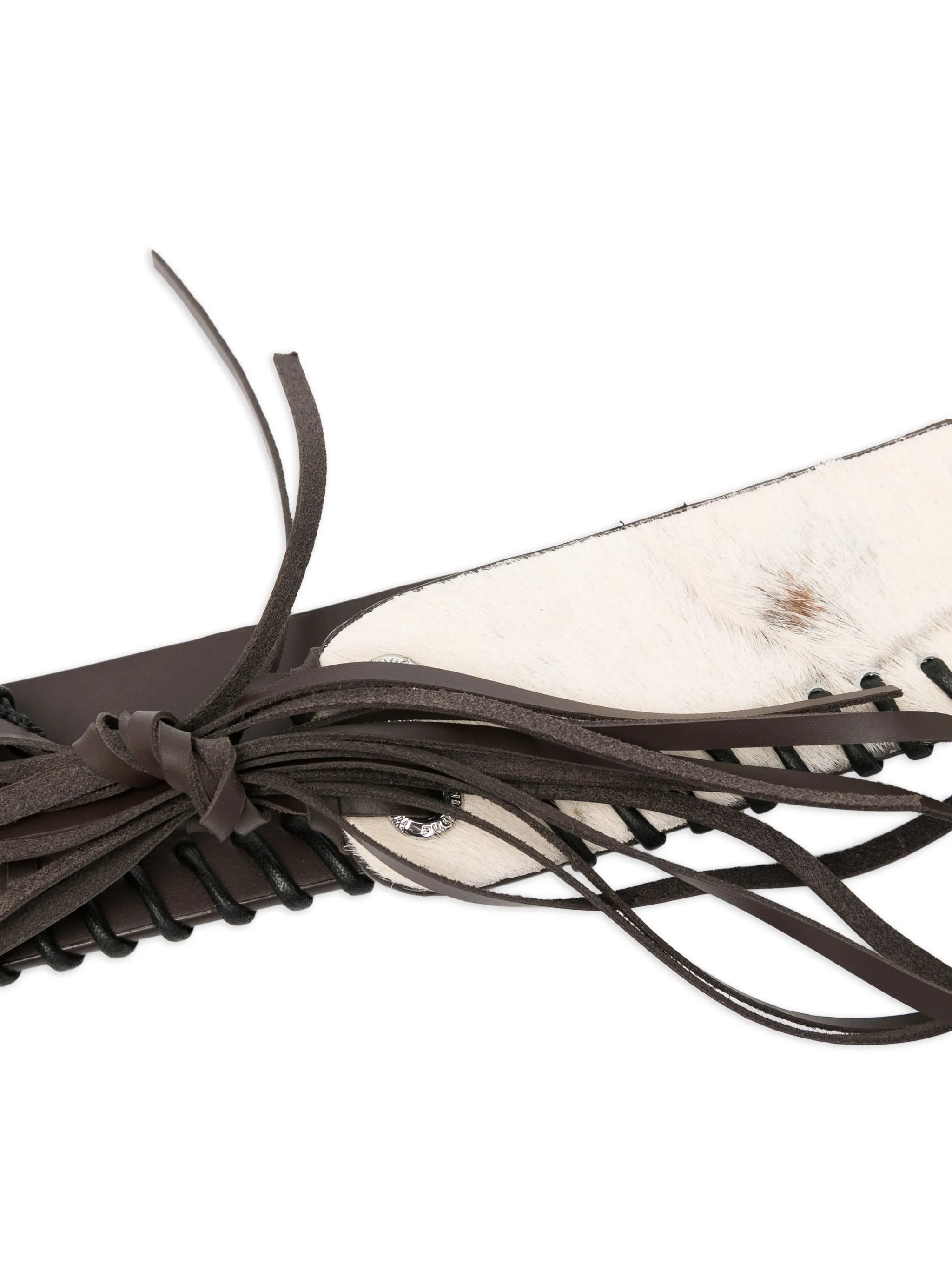 tassel tie belt