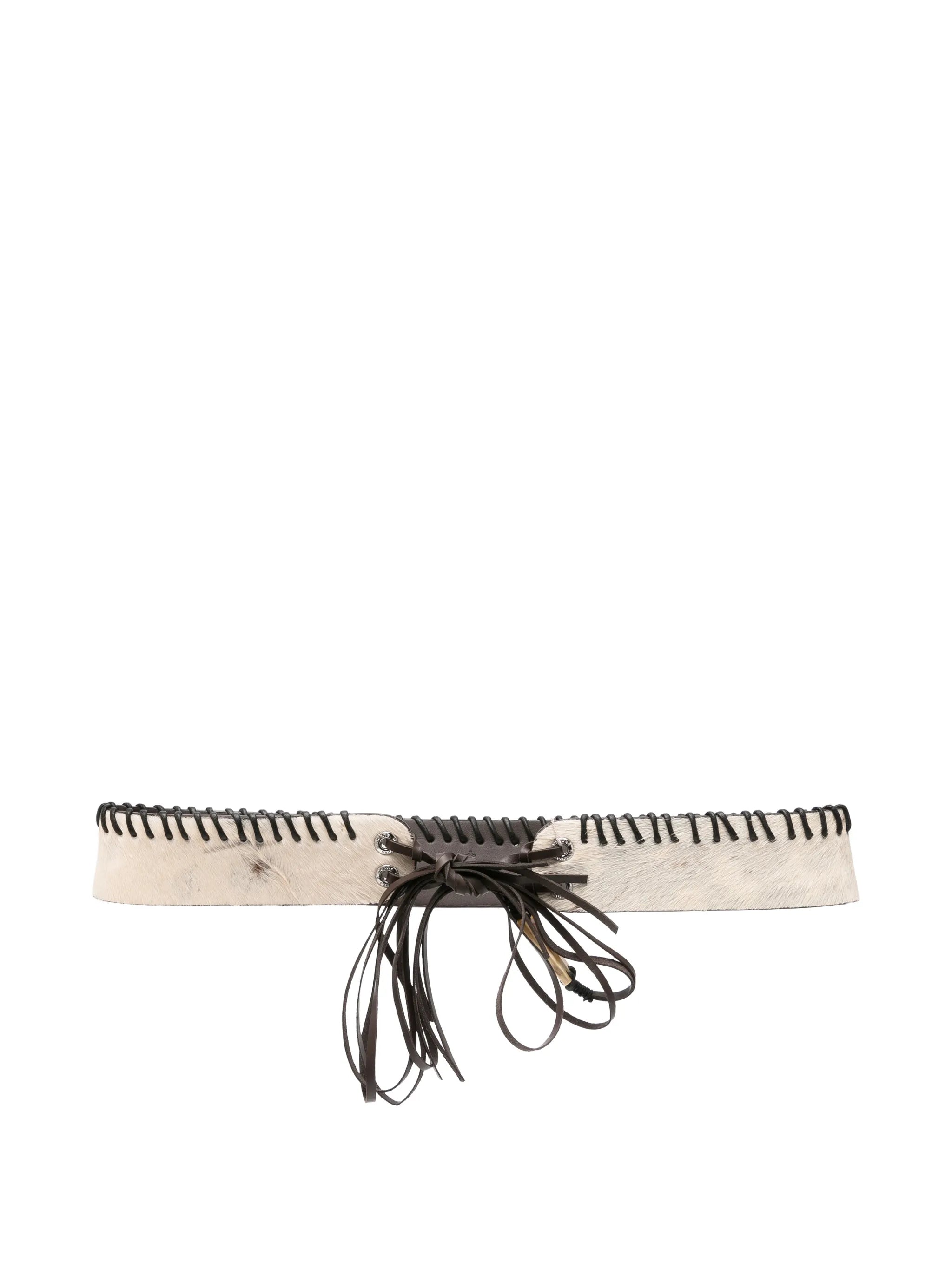 tassel tie belt