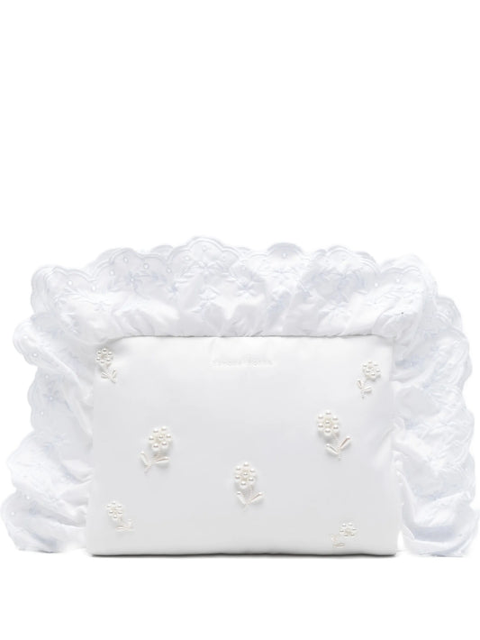 embellished clutch bag