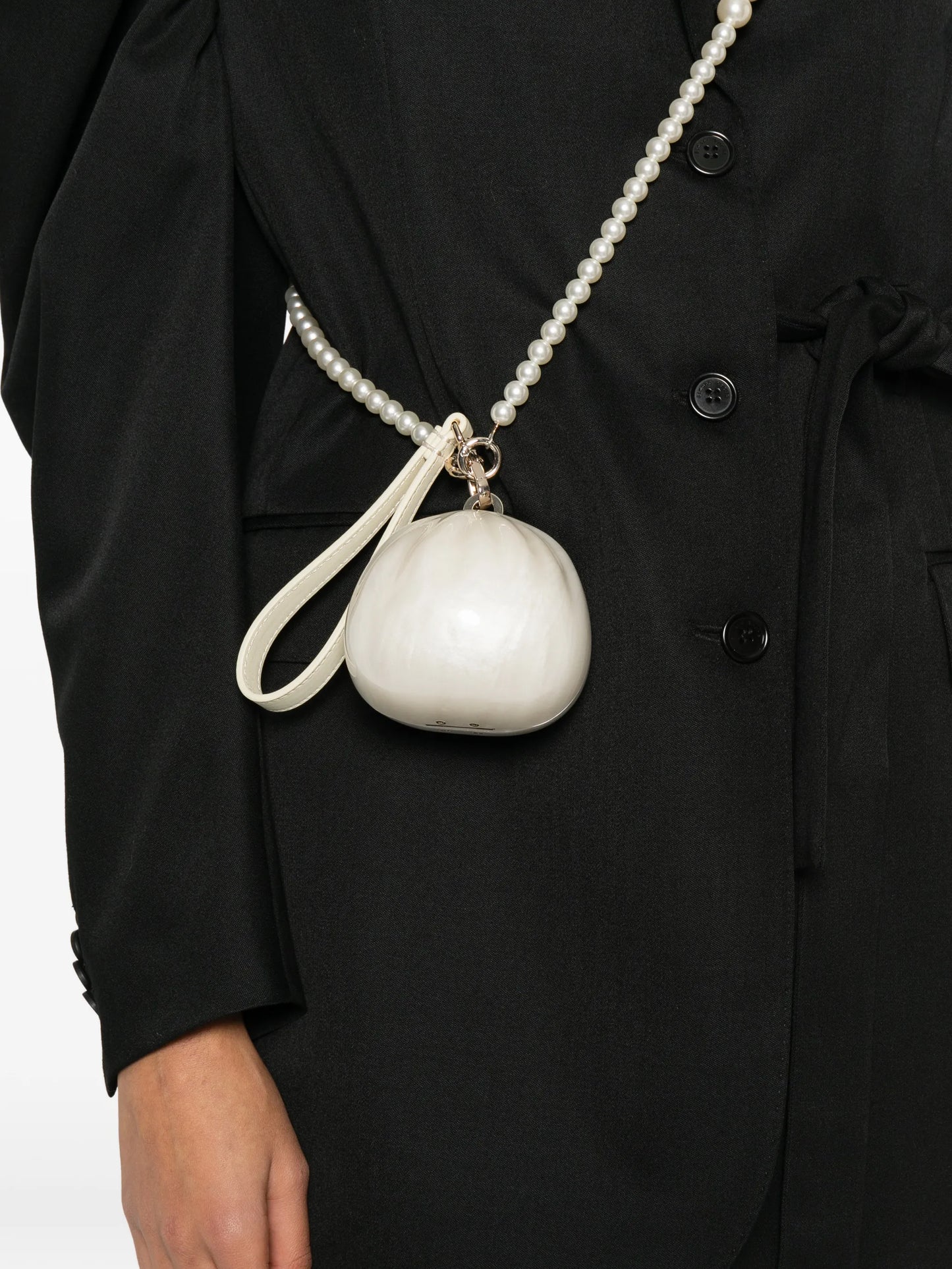 pearl cross body bag