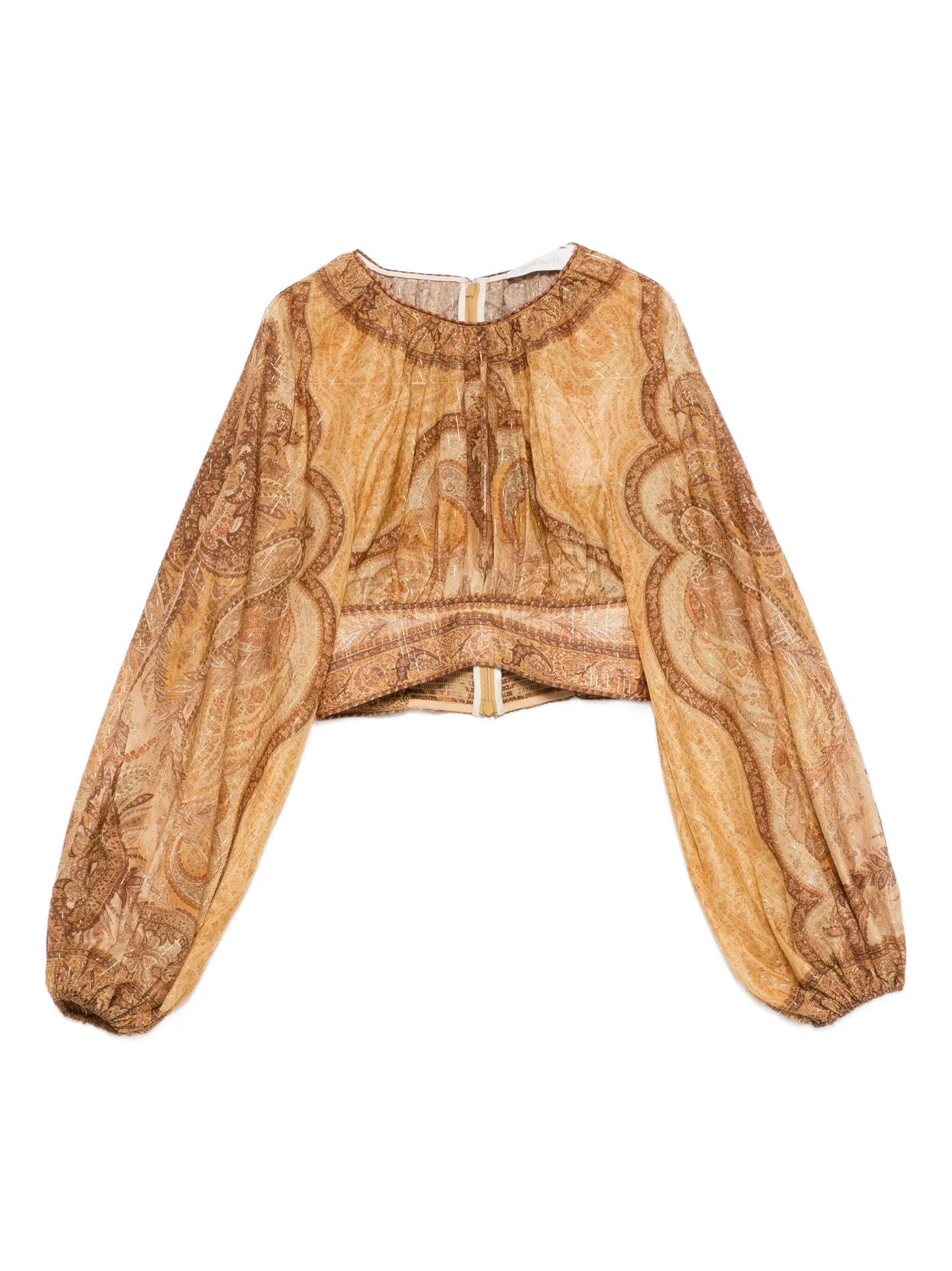 Wanderlust printed blouse