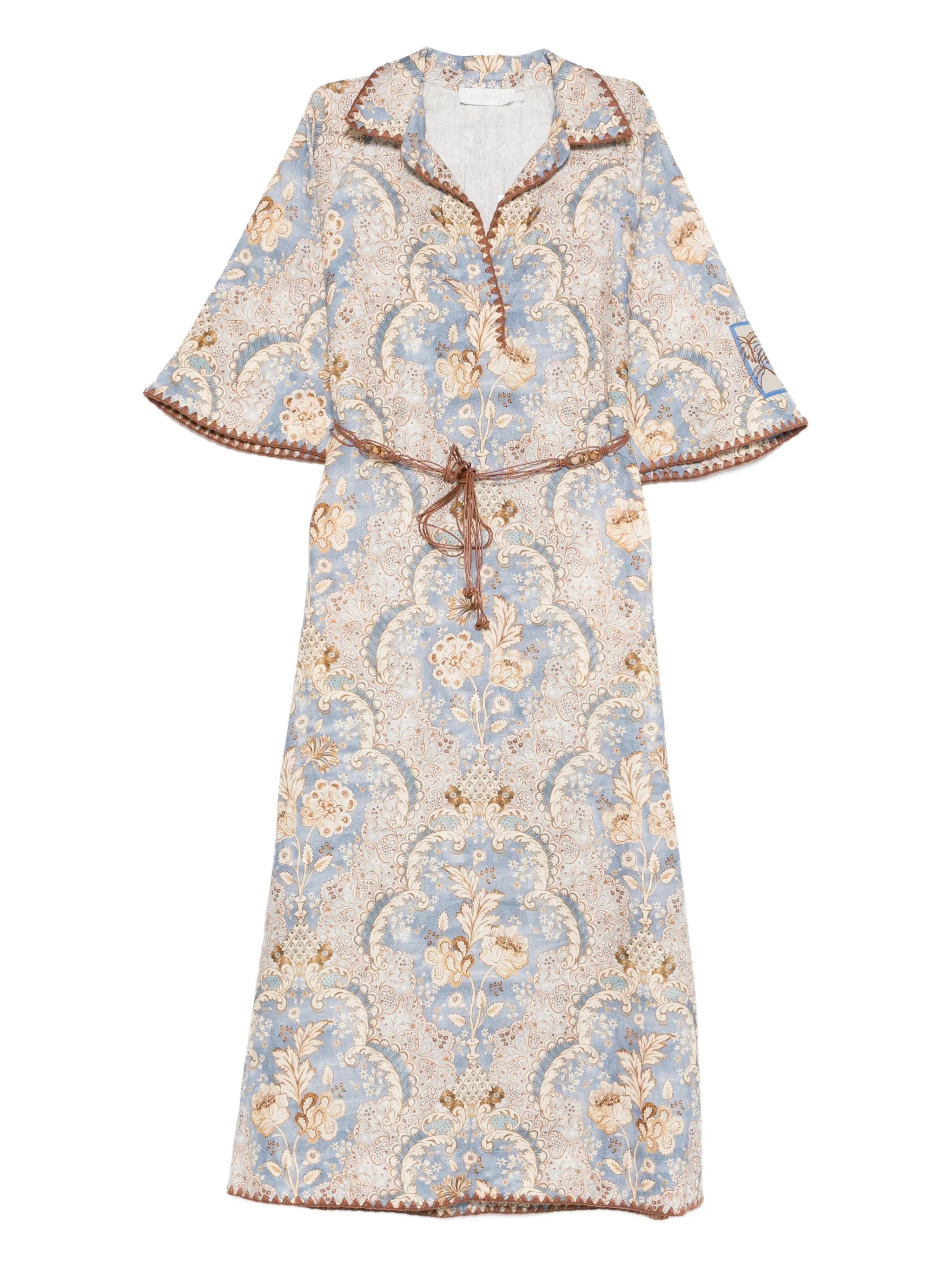 Daylight print midi dress