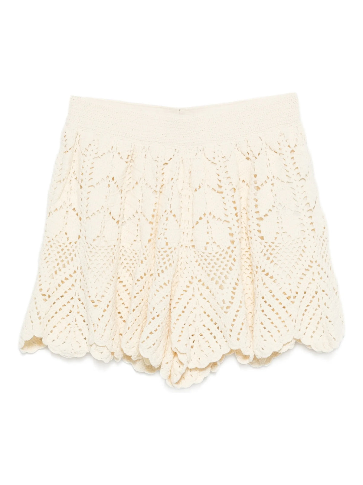 Awaken lace crochet shorts