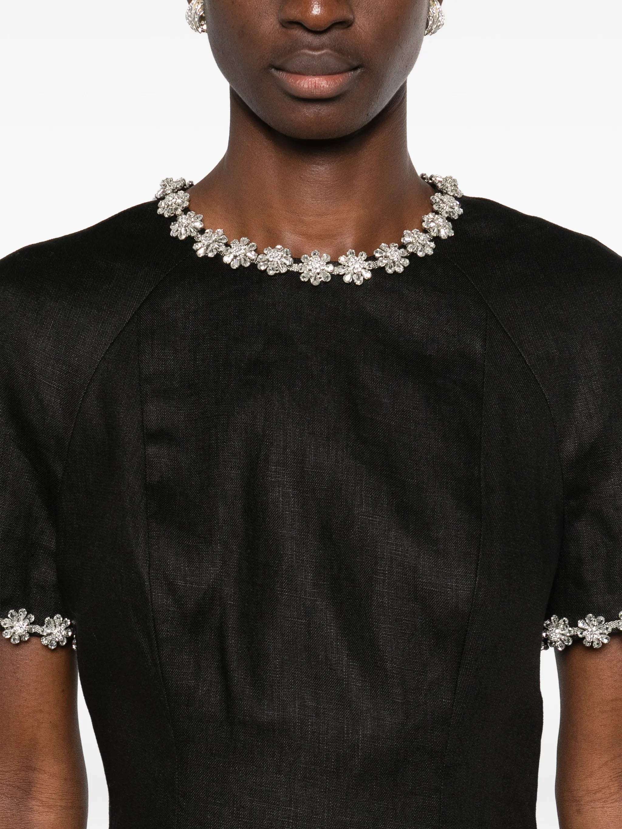 Rebellion embellished mini dress