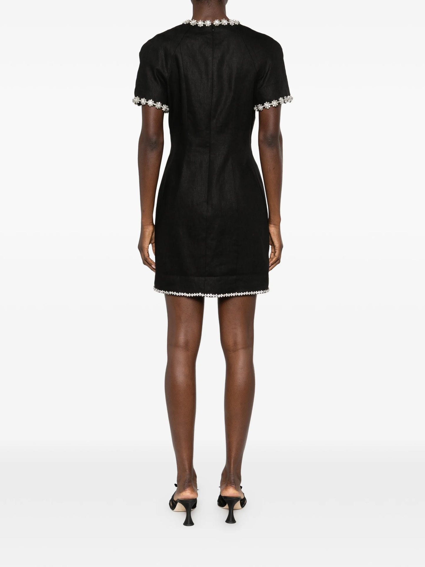 Rebellion embellished mini dress