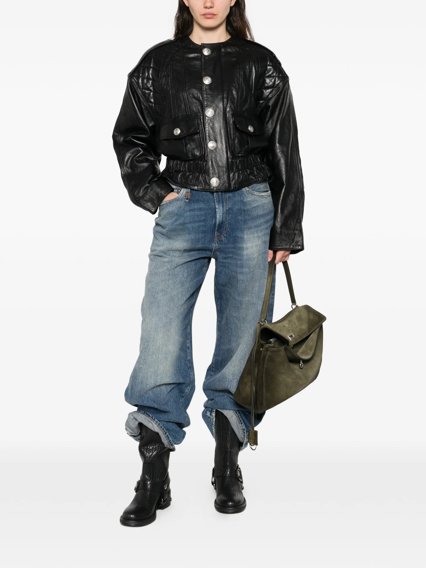 wide leg damon jeans