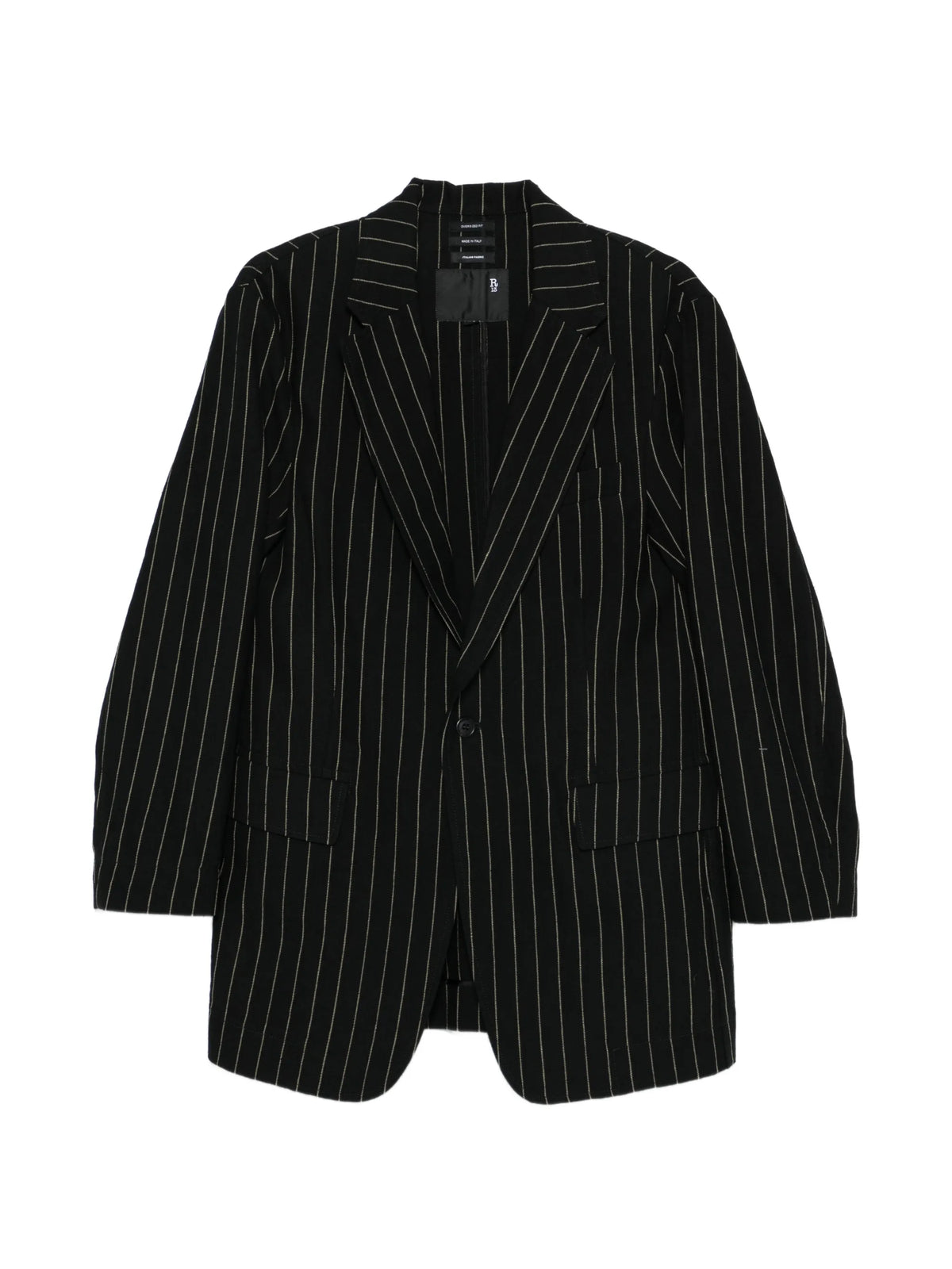 oversize pinstripe blazer