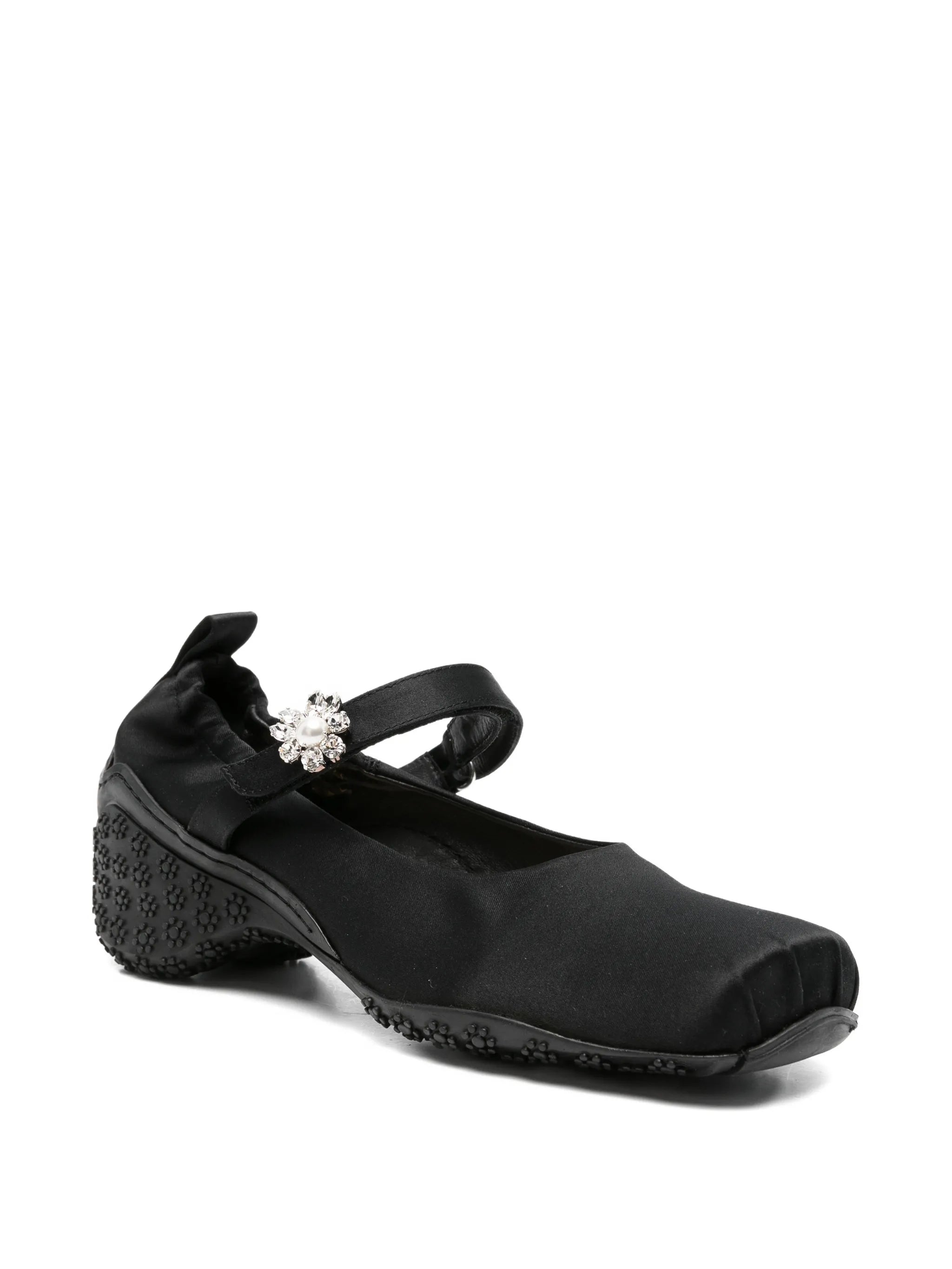embellishment-strap ballet sneakers