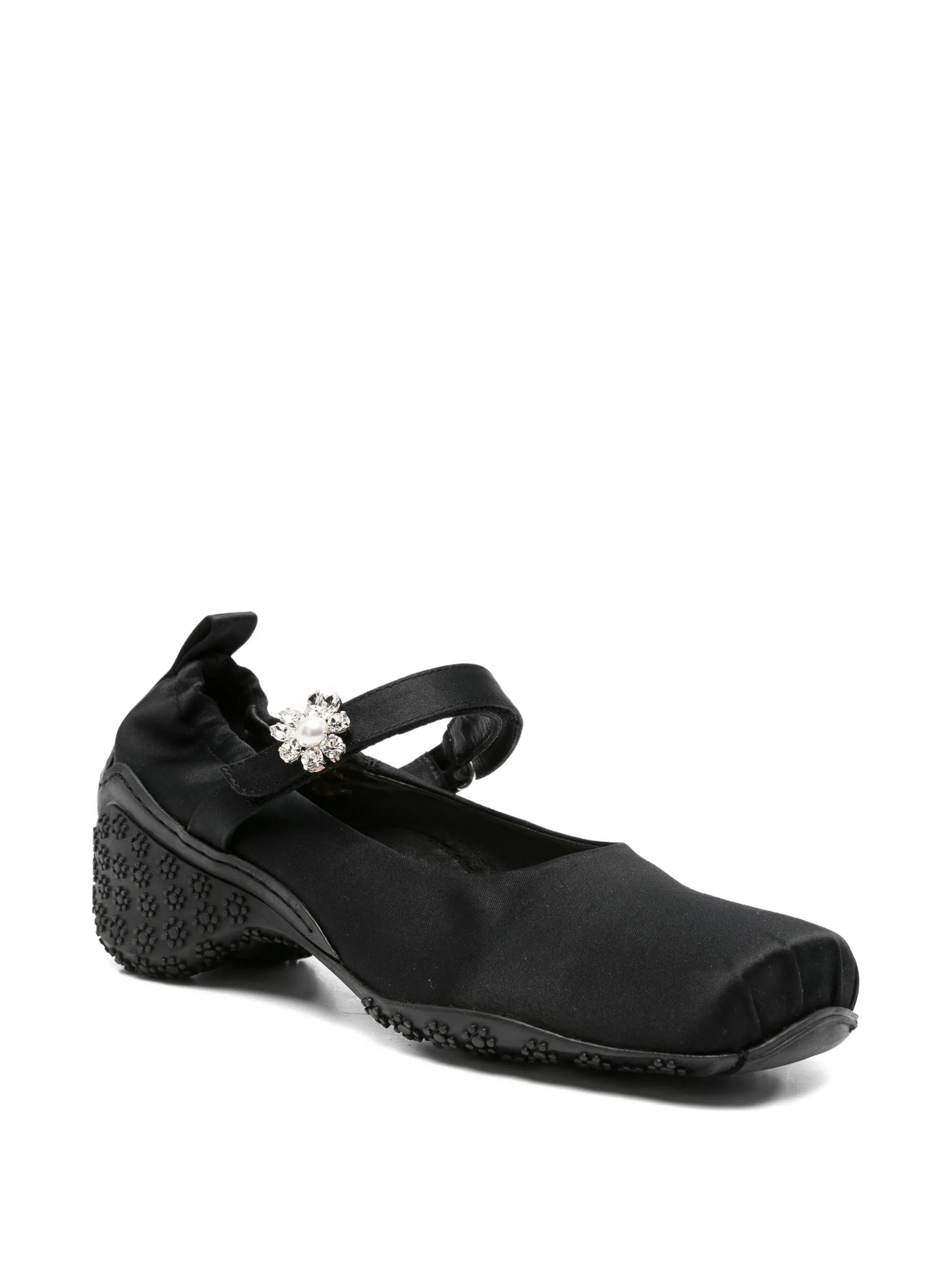embellishment-strap ballet sneakers