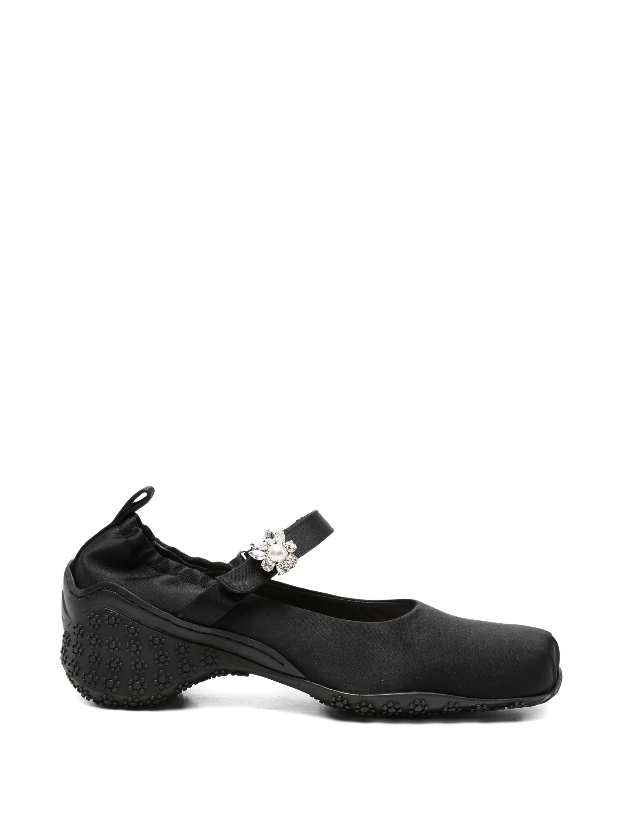 embellishment-strap ballet sneakers
