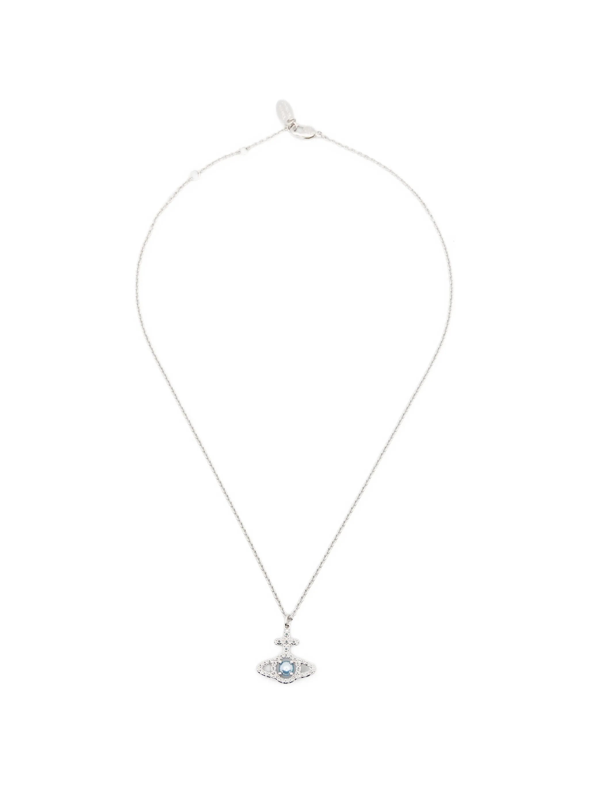 Olympia Pearl orb-pendant necklace