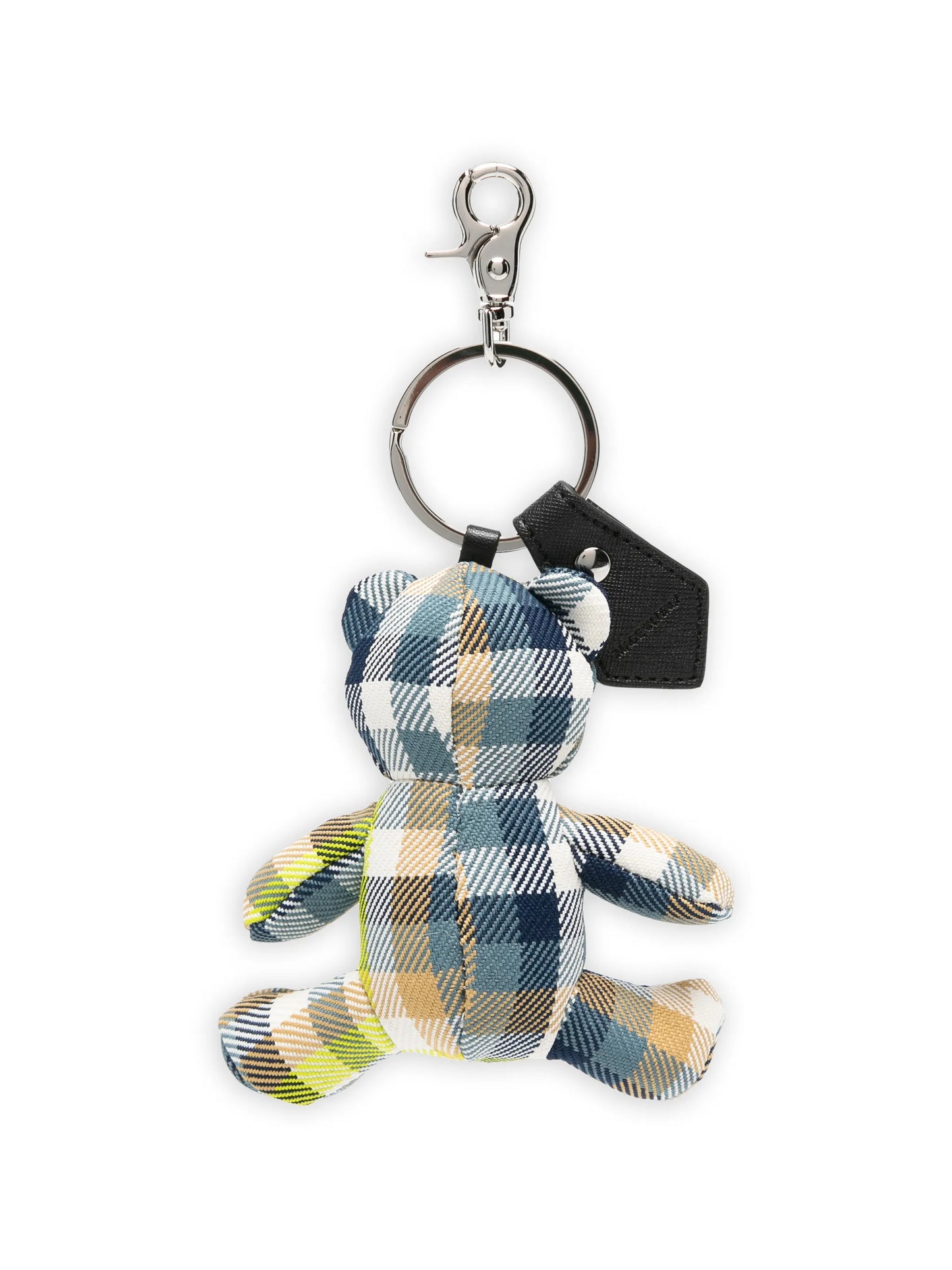 Teddy Bear tartan keyring